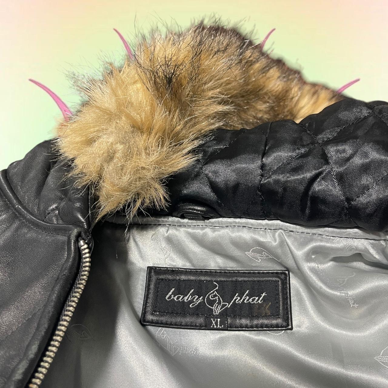 ジャケット・アウター fur pu lether puff jacket blouson y2k fur pu lether puff jacket blouson y2k（Men's Leather