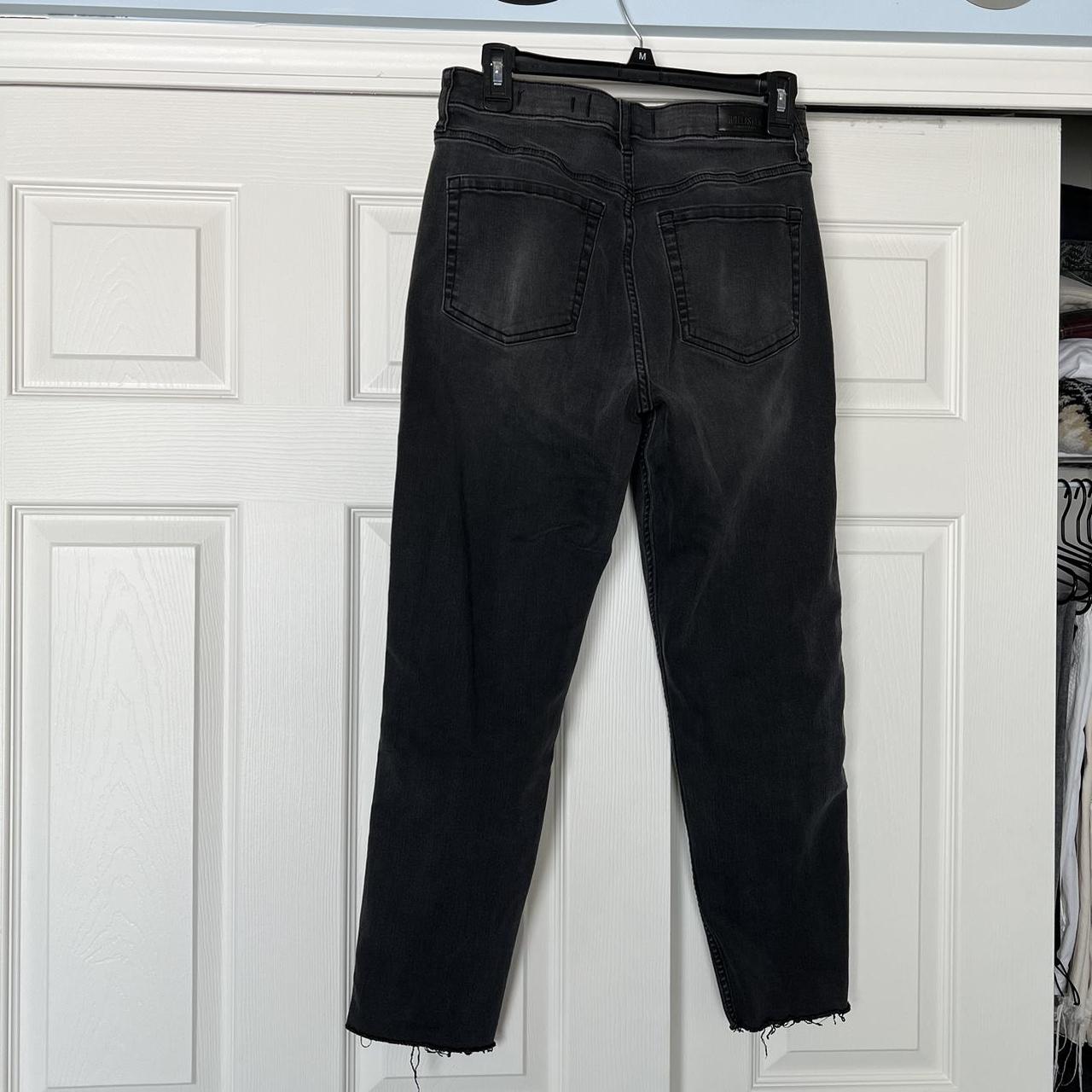 Hollister Co. Women's Black and Grey Jeans | Depop