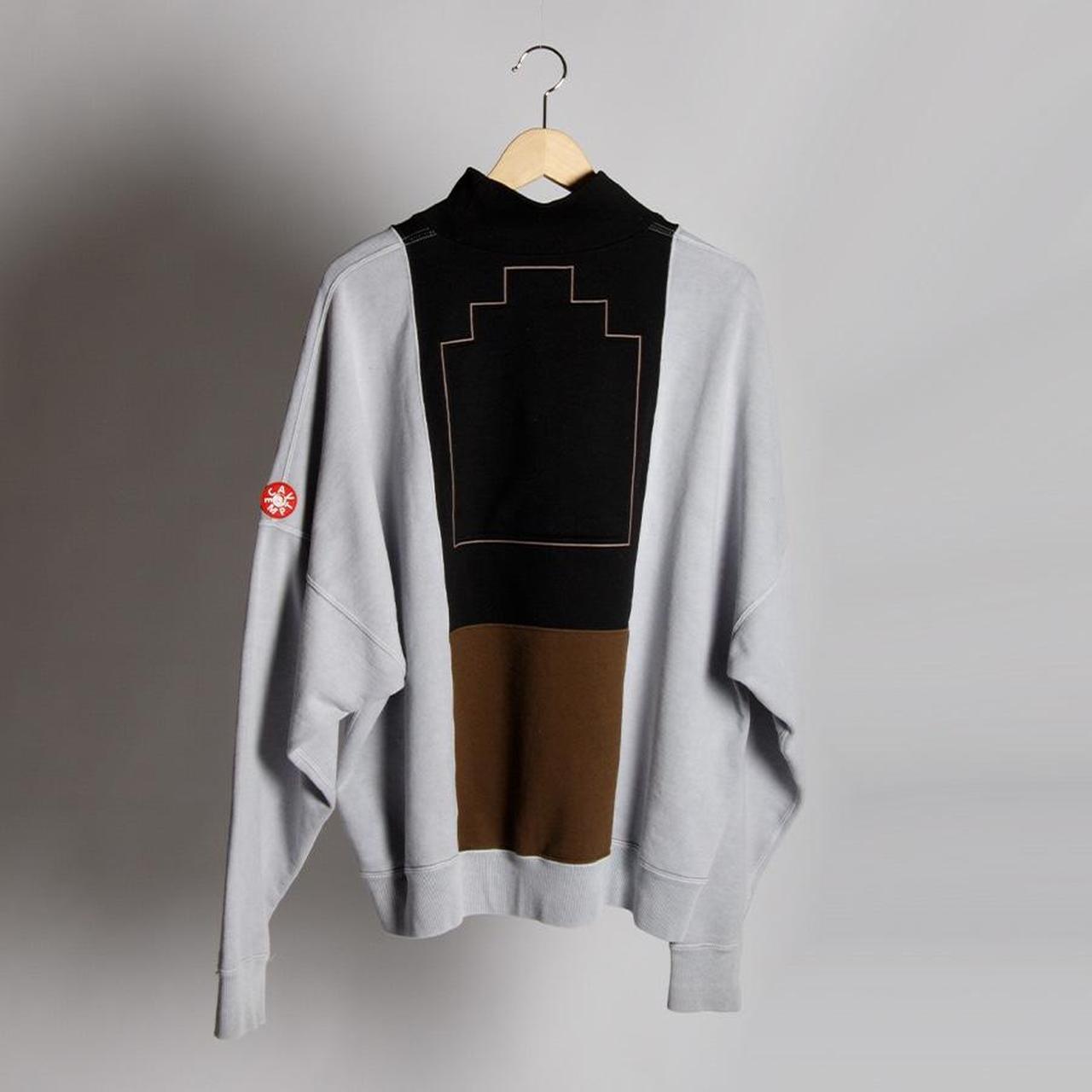 C.E CAVEMPT OVERDYE BLOCK MOCK NECK Lサイズ