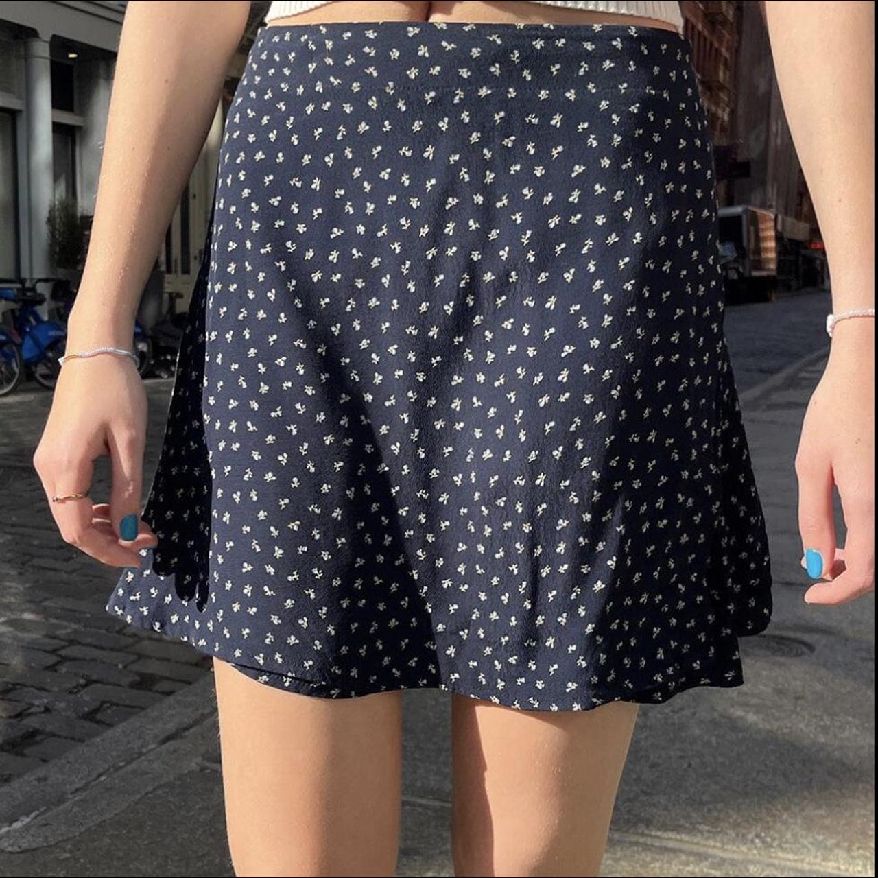 Brandy Melville Genevieve wrap skirt in perfect... Depop