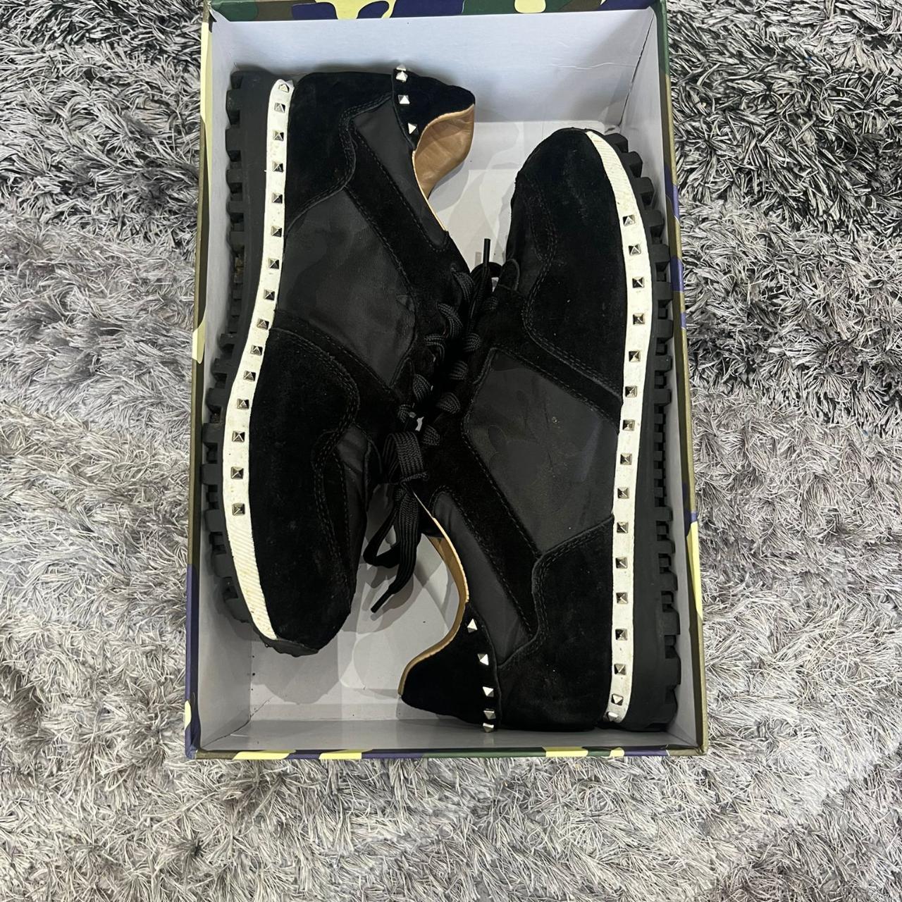 Black Valentino Trainers Depop