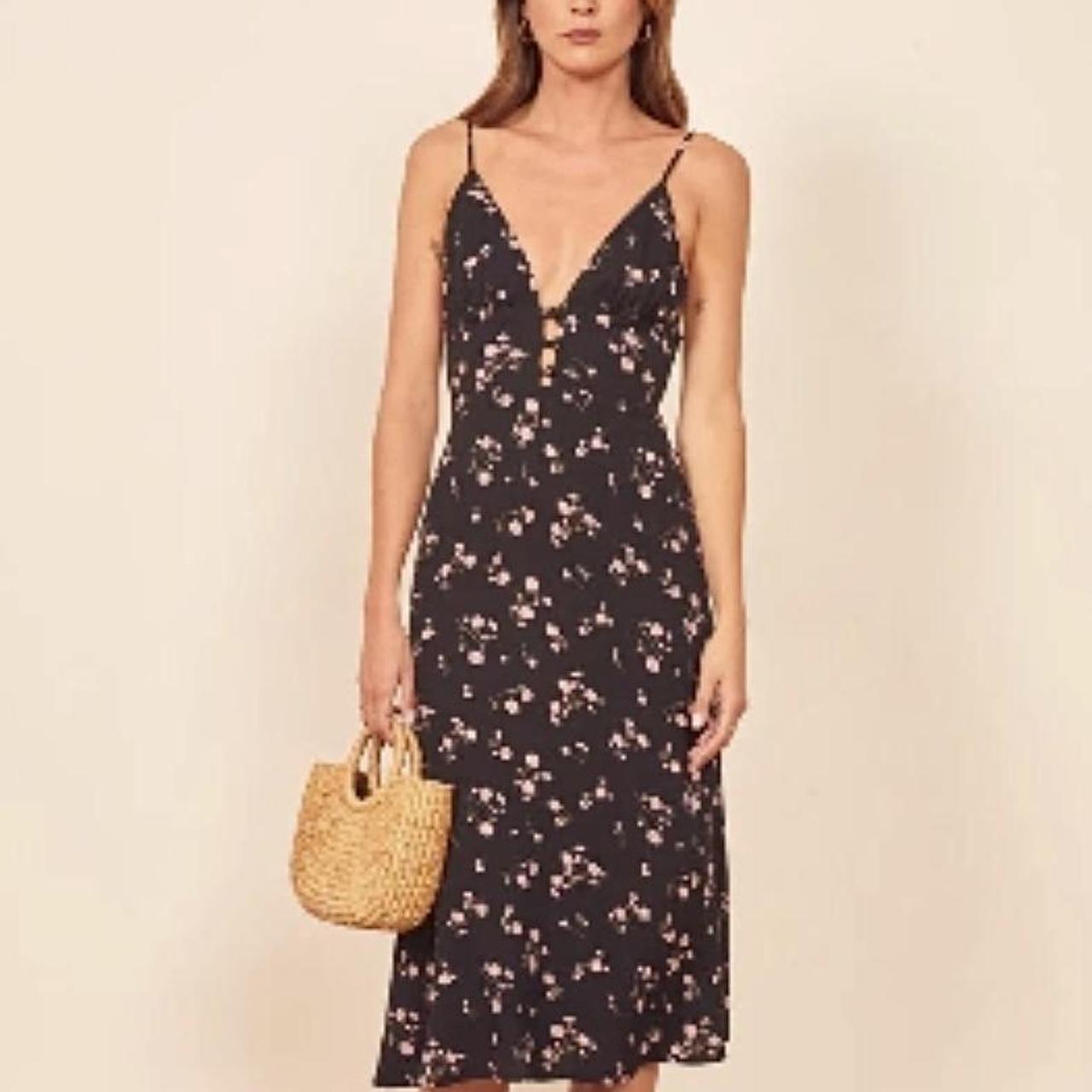 reformation montague dress never no