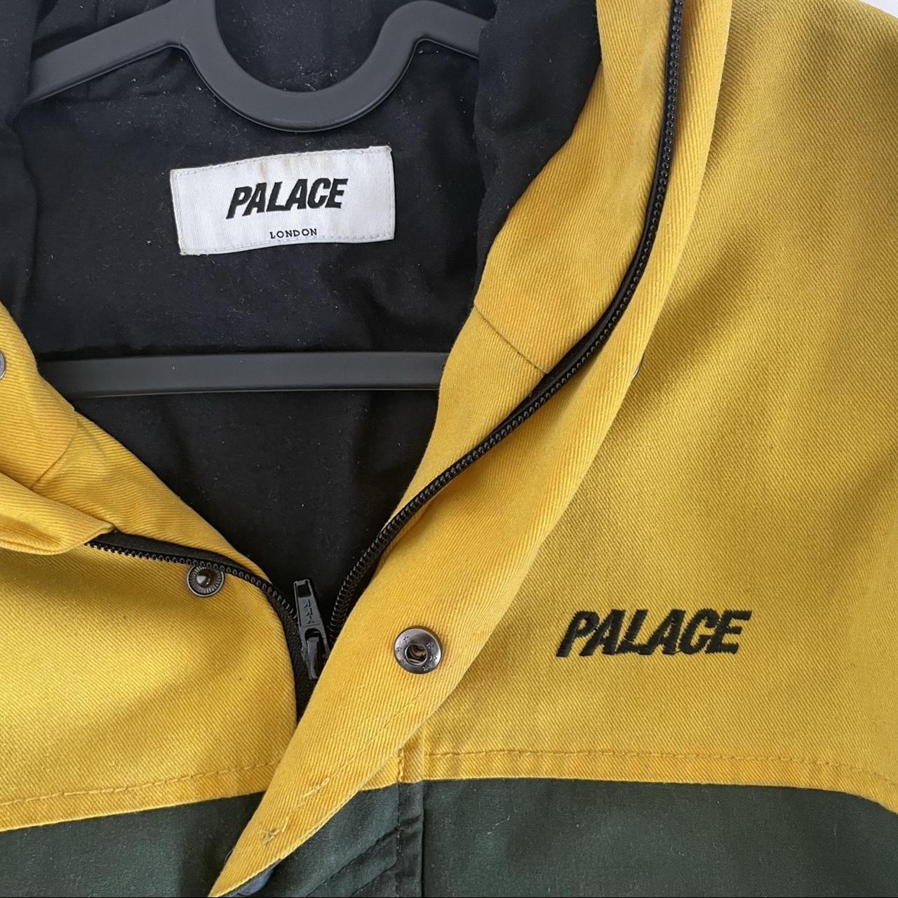 Palace Shower Jacket, Yellow and green 👉Size... Depop
