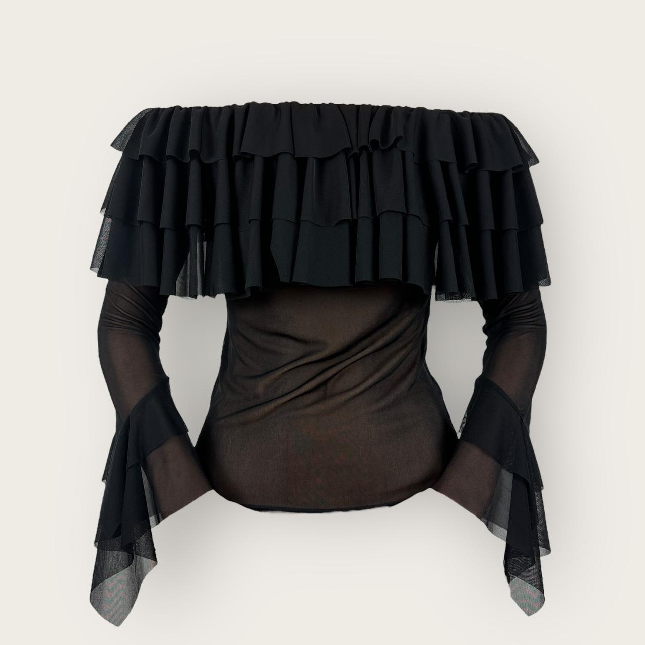 Morgan Mesh Off Shoulder Top
