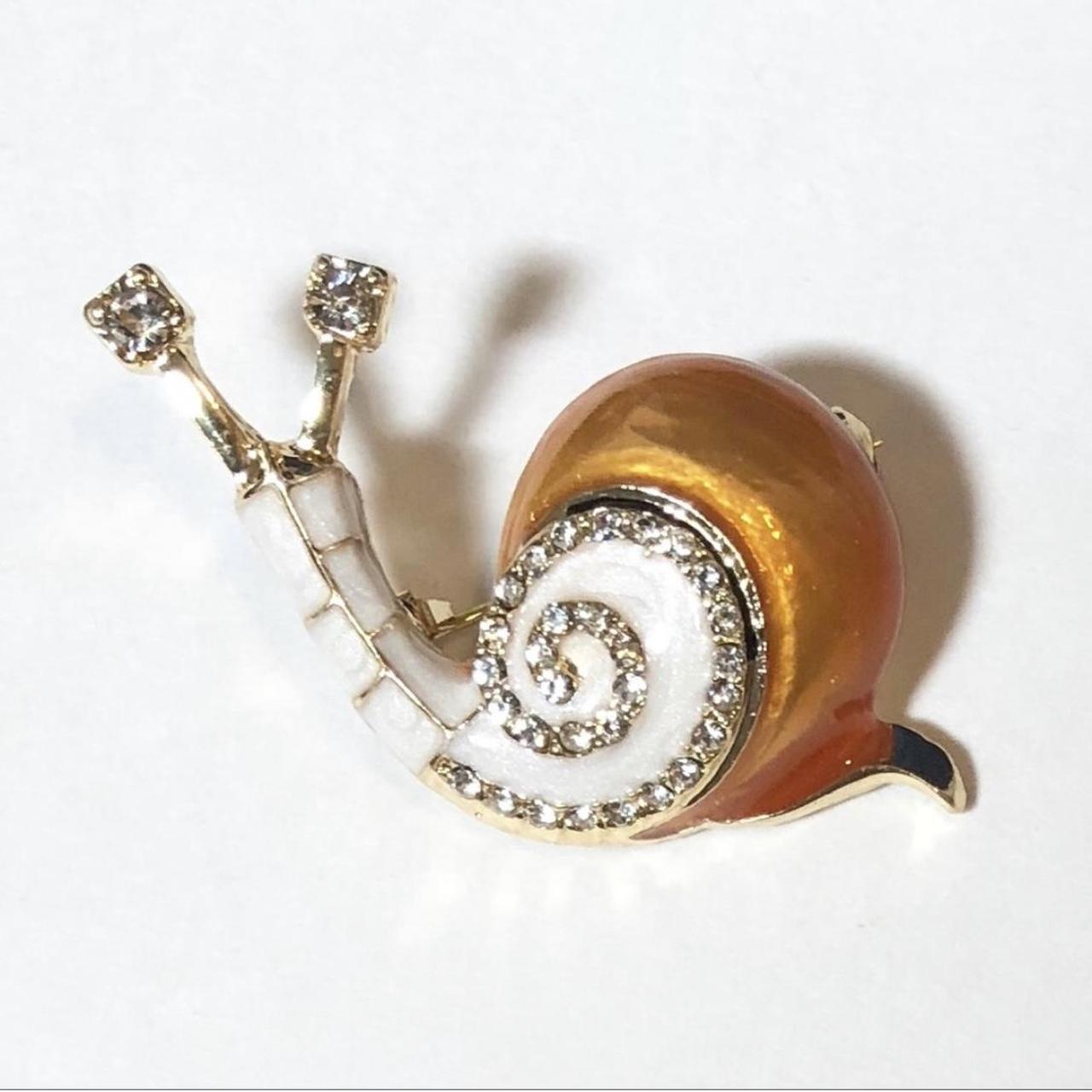 Snail brooch clearance