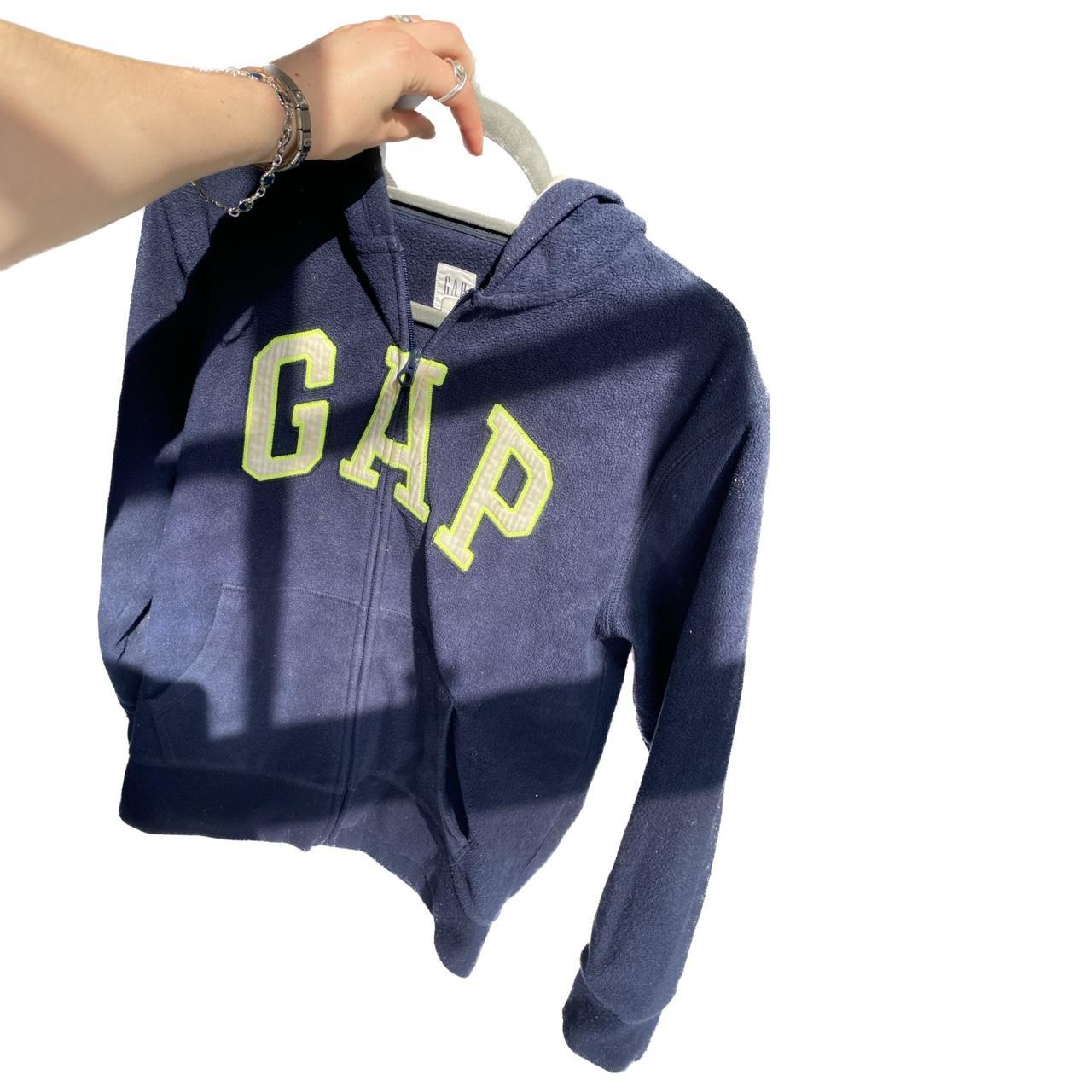 ☆ GAP navy blue zip up hoodie ☆ NO POSTAGE | Depop