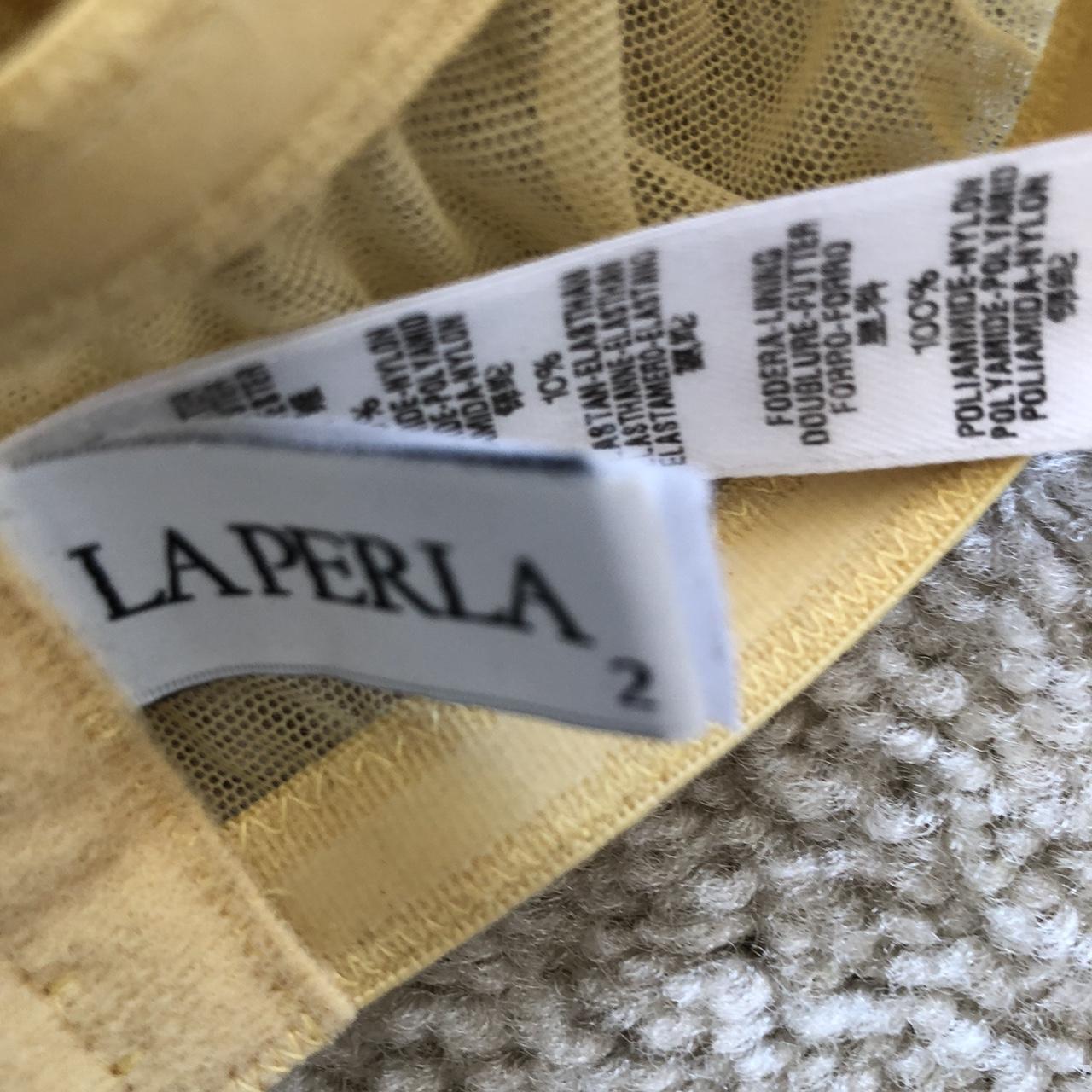 La Perla Women's Cream Bra | Depop