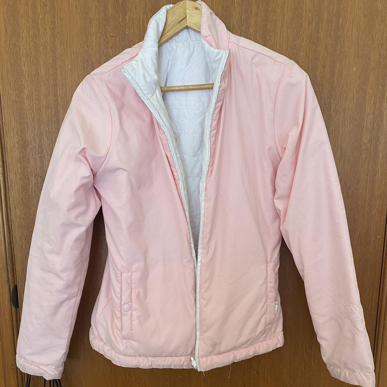 Roxy jacket, is reversible! In good condition, fits... Depop