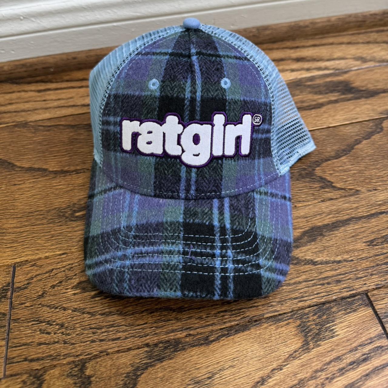 帽子 Stray Rats Distressed Ratgirl Hat purple Distressed Ratgirl Hat – STRAY RATS
