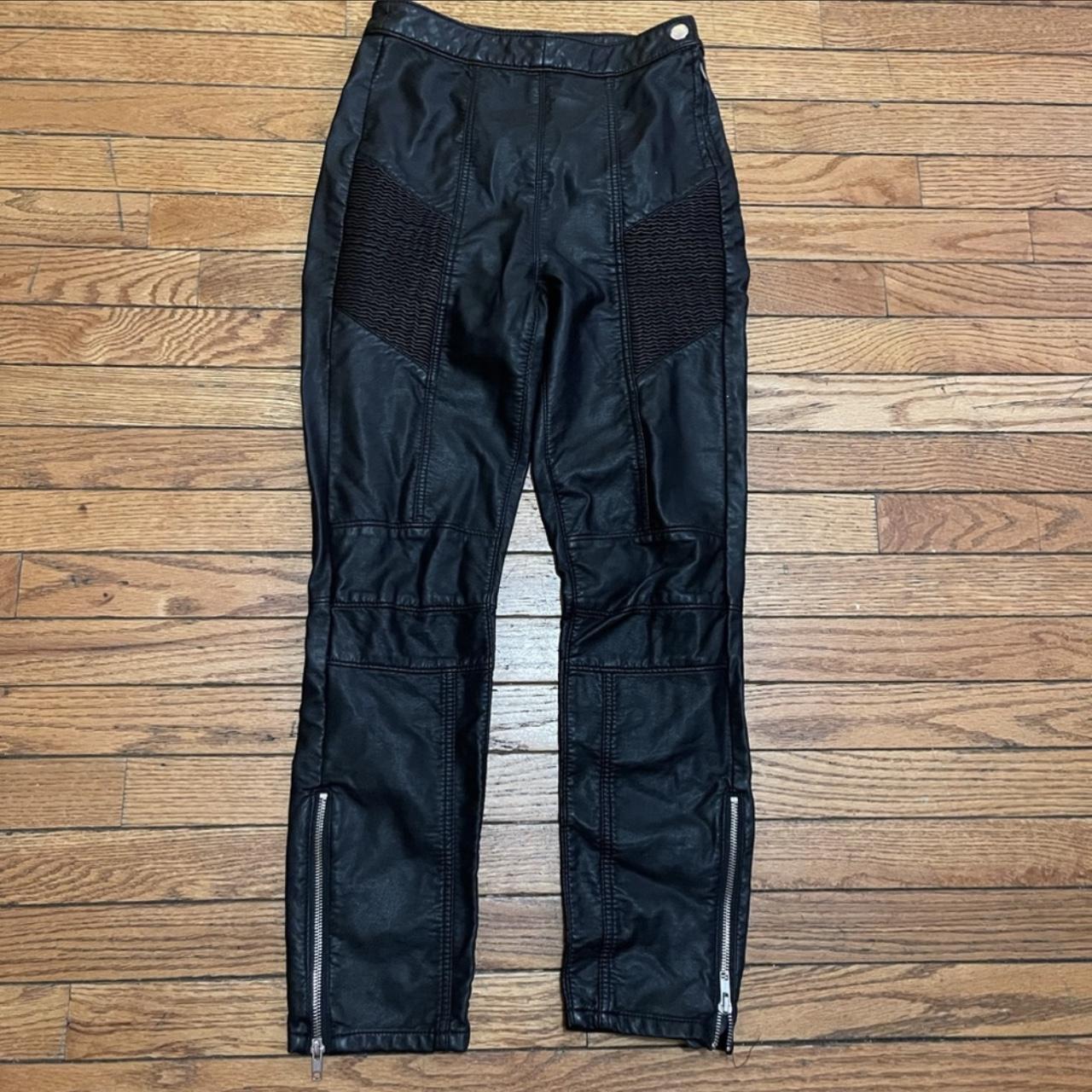 Free deals People Kaelin Moto Skinny in Black sz2