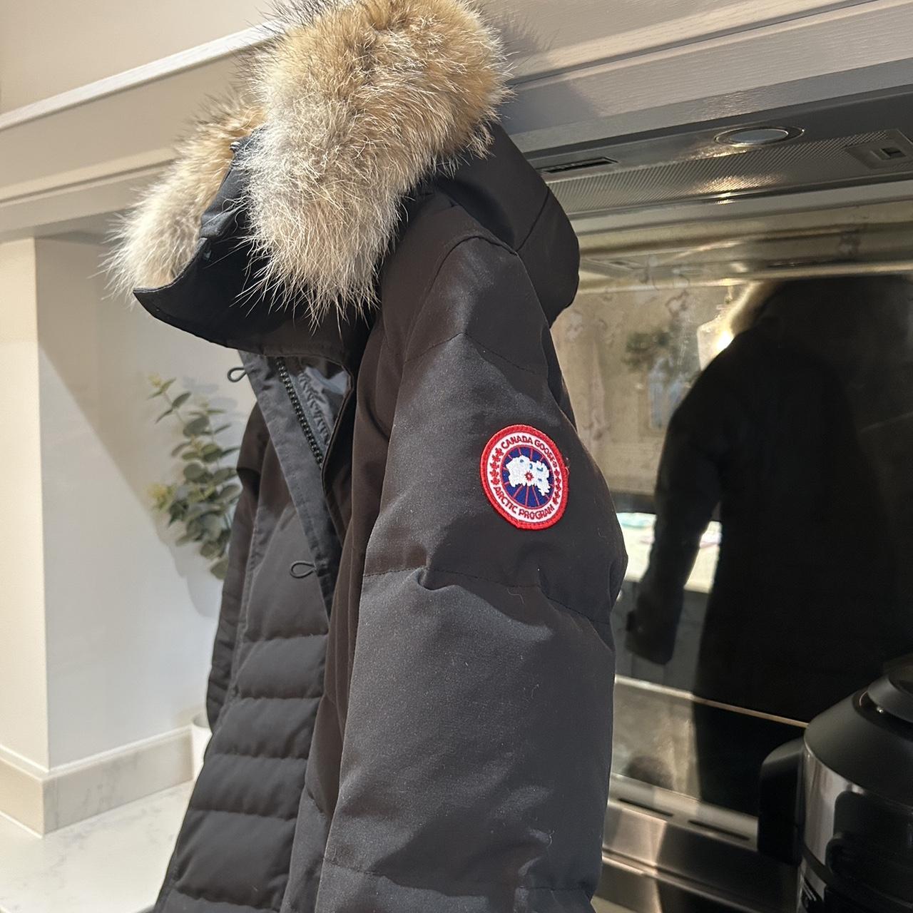 Canada Goose Lorette Parka Heritage Black Coat... Depop