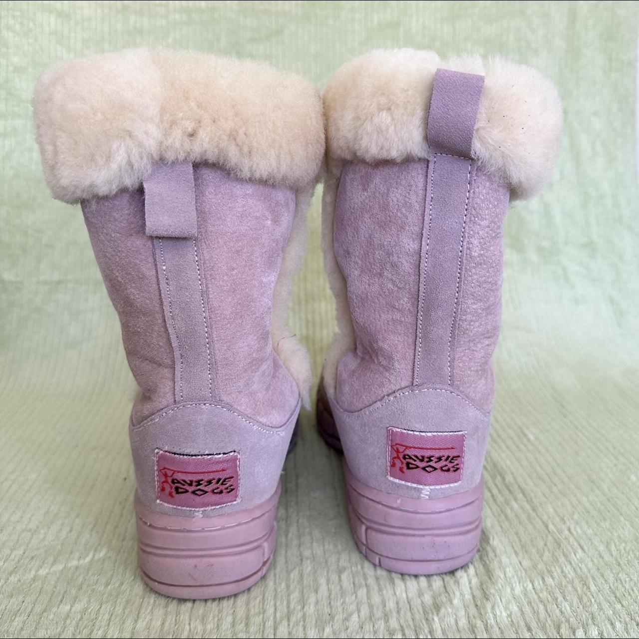 Women's Pink Boots | Depop