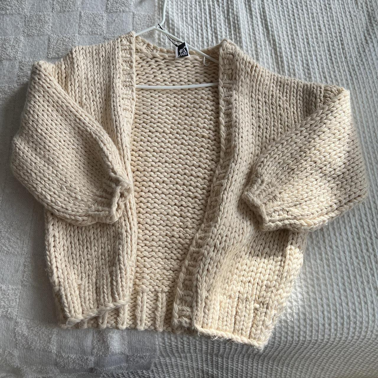 Princess Polly Lester Knit Cardigan Cream 🧸 brand - Depop