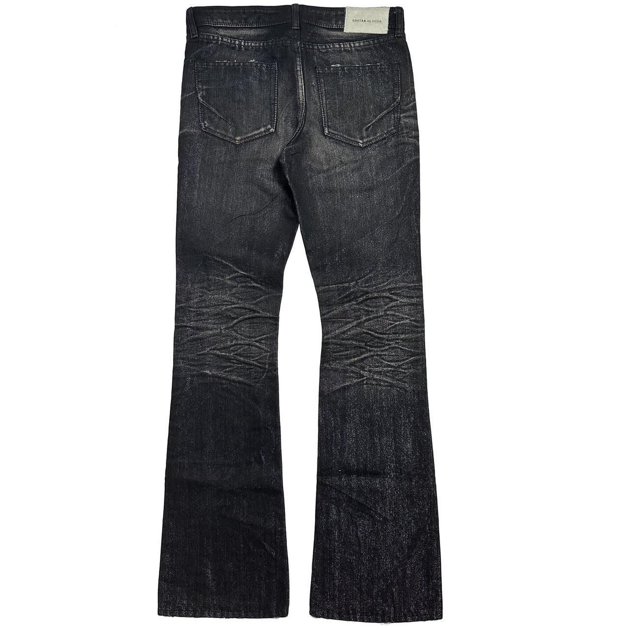 Fuga Glitter Jeans quite stiff Measurements: Waist... - Depop