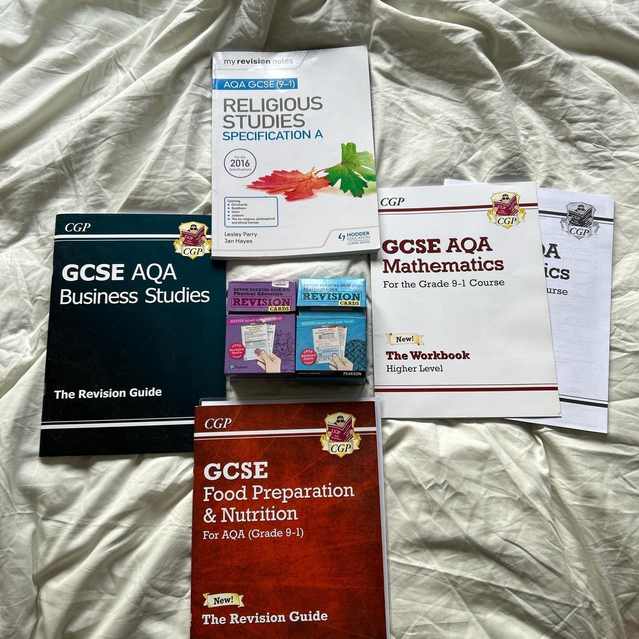 GCP AQA revision books - GSCE Business , GSCE Food... - Depop