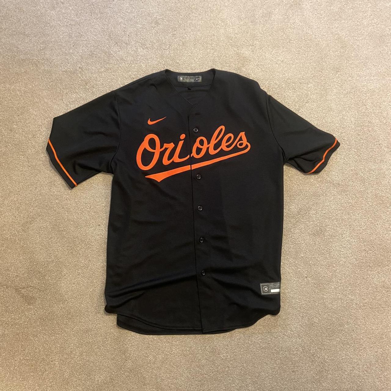 Authentic Nike MLB Baltimore Orioles Black Depop