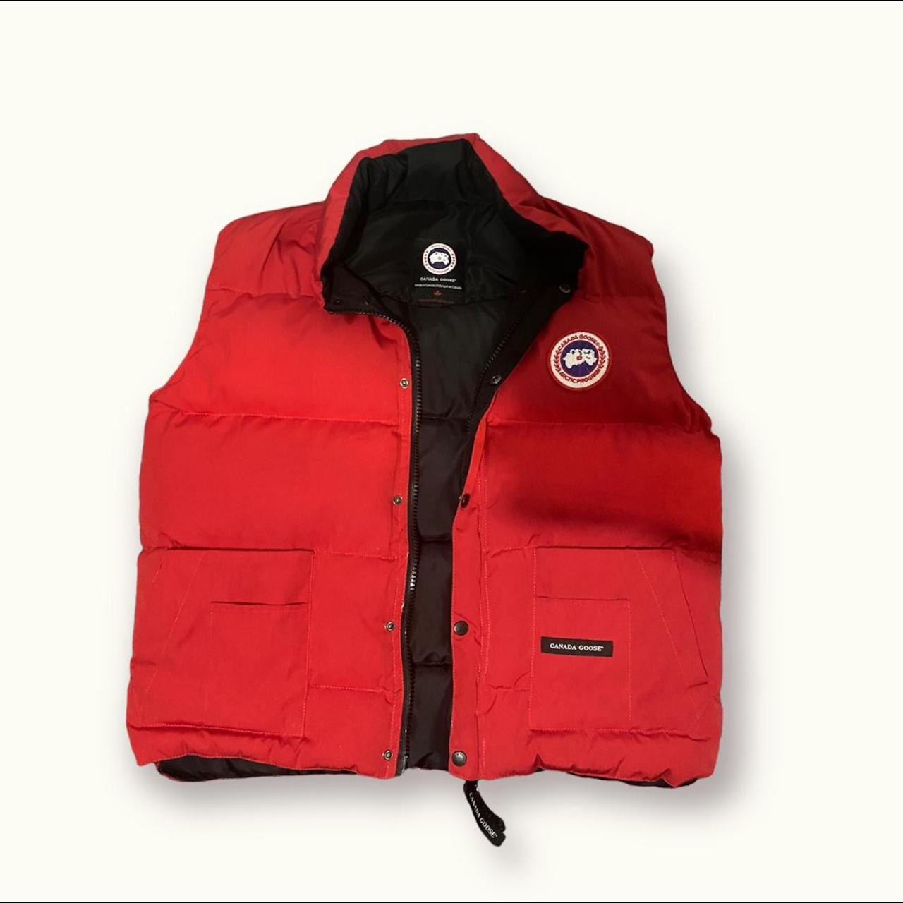 Canada goose bodywarmer red sale