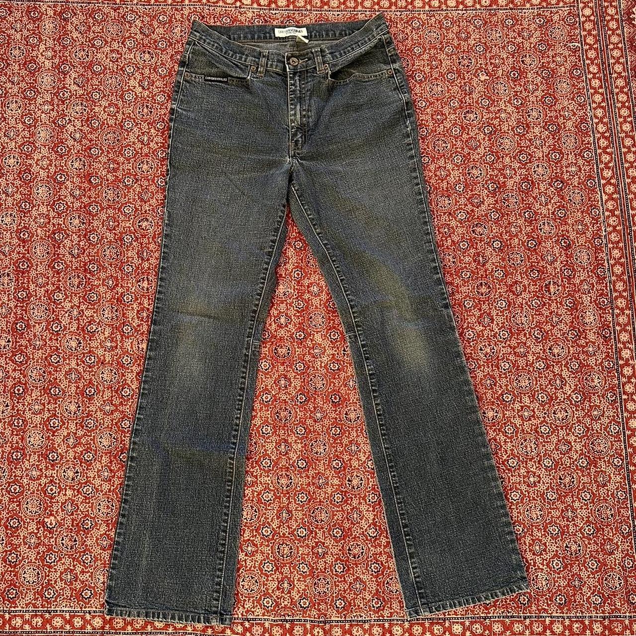 Y2K Canyon River Blues jeans! The denim is stretchy... Depop