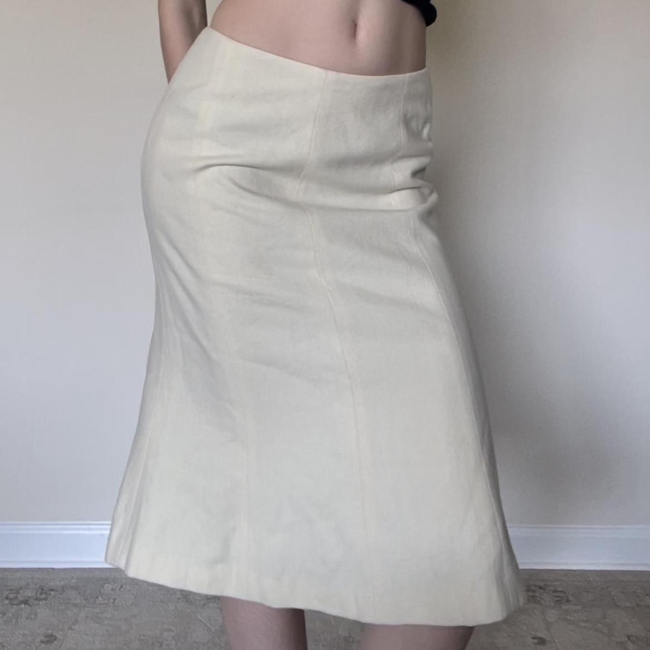 Women's Cream Skirt (3)