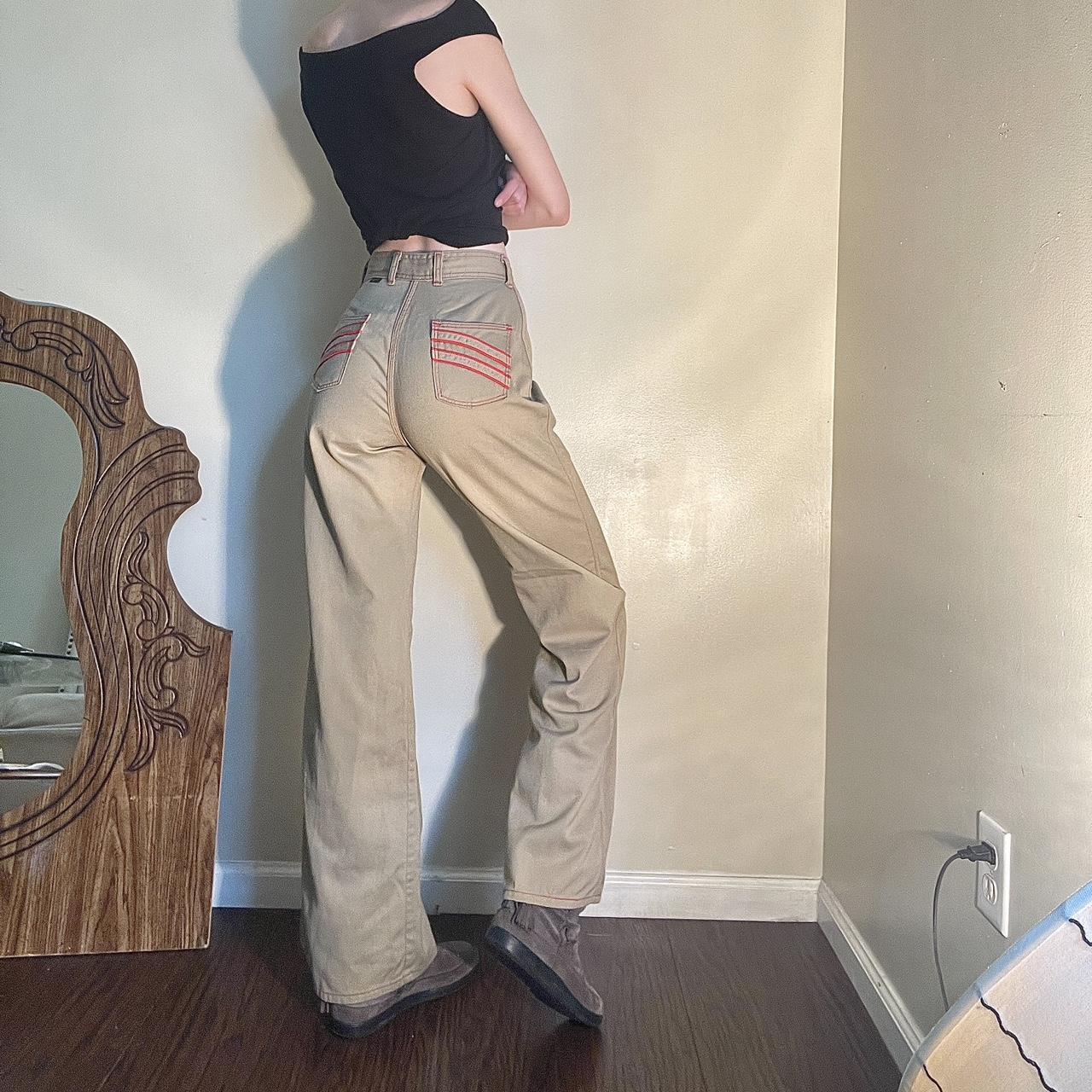 70s Vintage high rise Wrangler pants. , These are in...