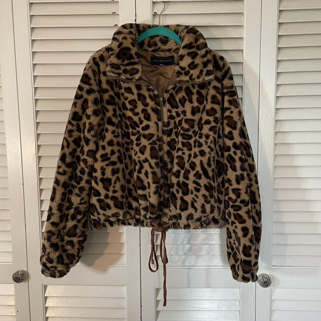 Nordstrom leopard sale coat