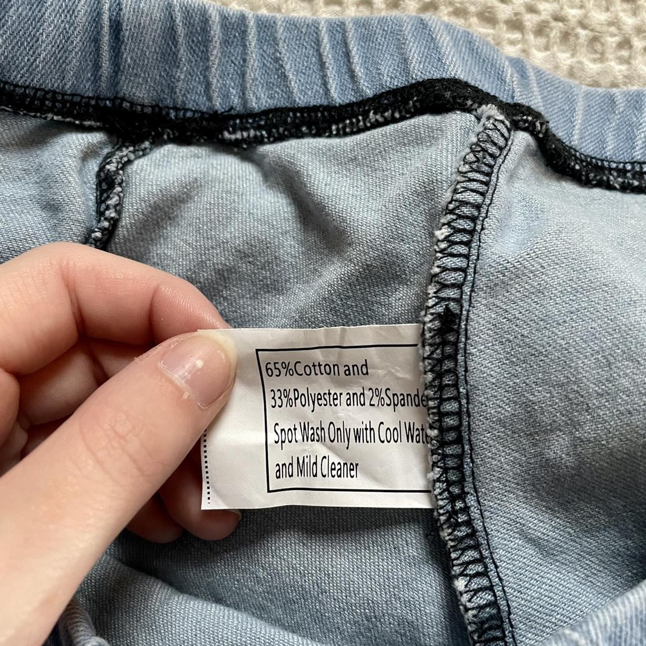 Jeffrey Campbell 2in1 Pantaboots in Blue Denim... Depop