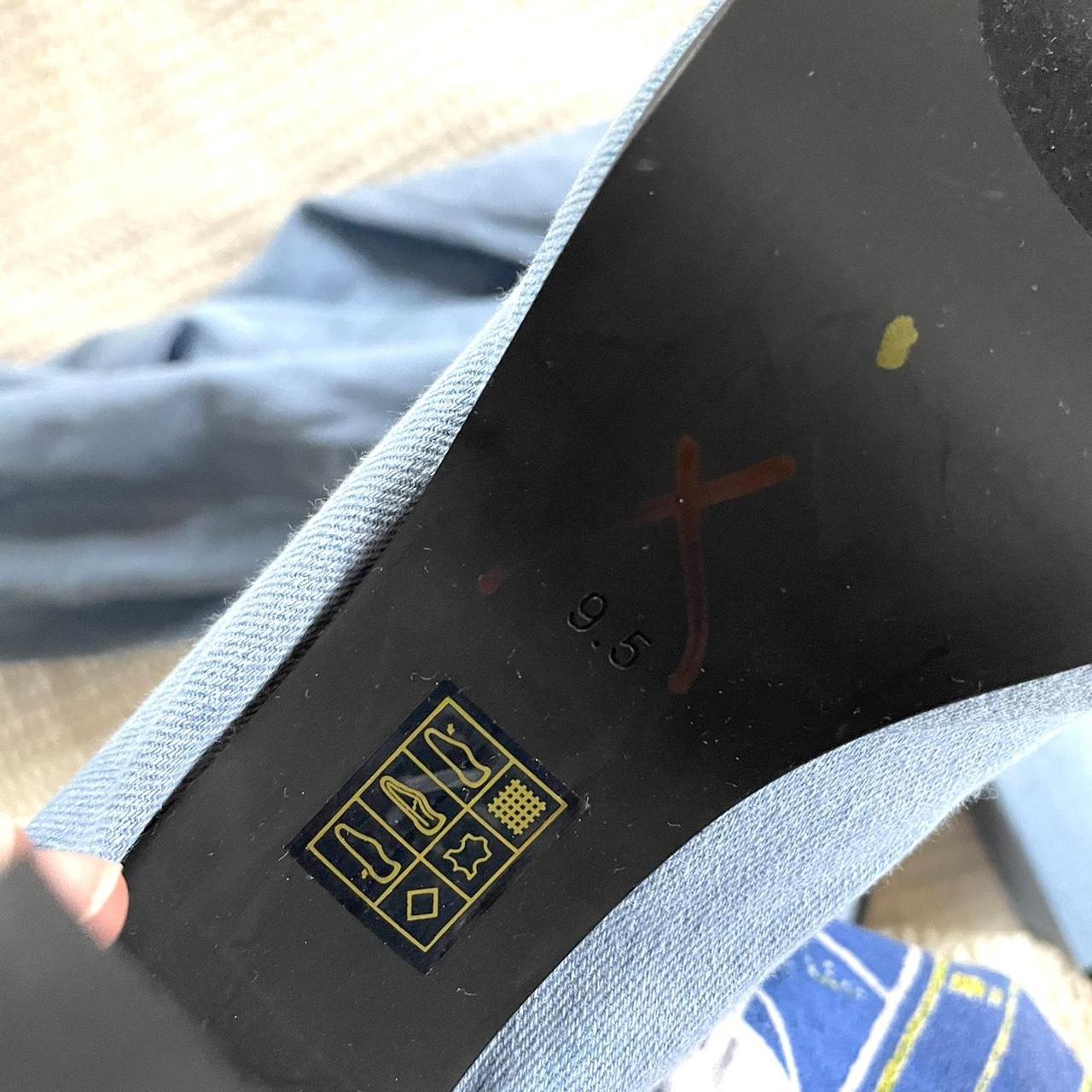 Jeffrey Campbell 2in1 Pantaboots in Blue Denim... Depop