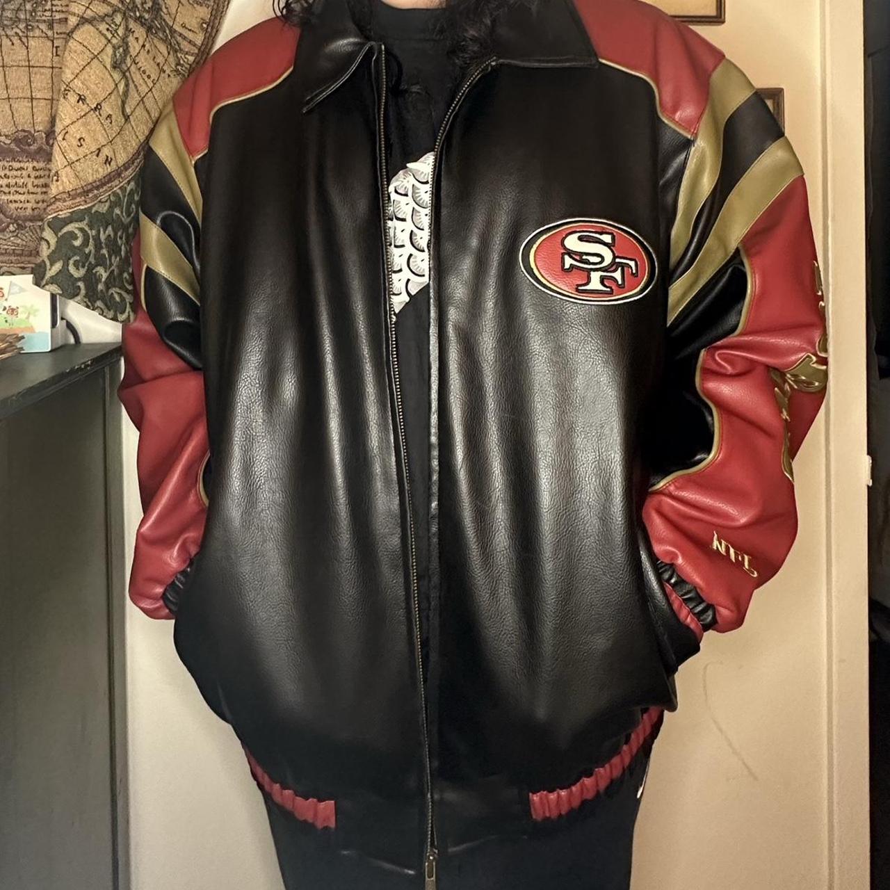 Vintage 49ers Jacket Logo 7 San Francisco 49ers - Depop