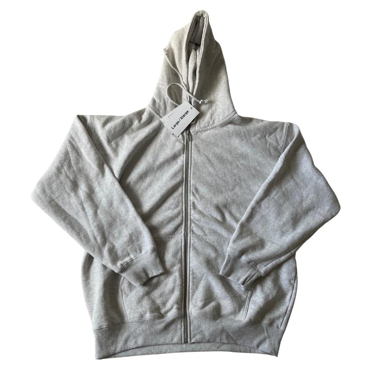 Light Grey Christy Brandy Melville Hoodie NWT Size... - Depop