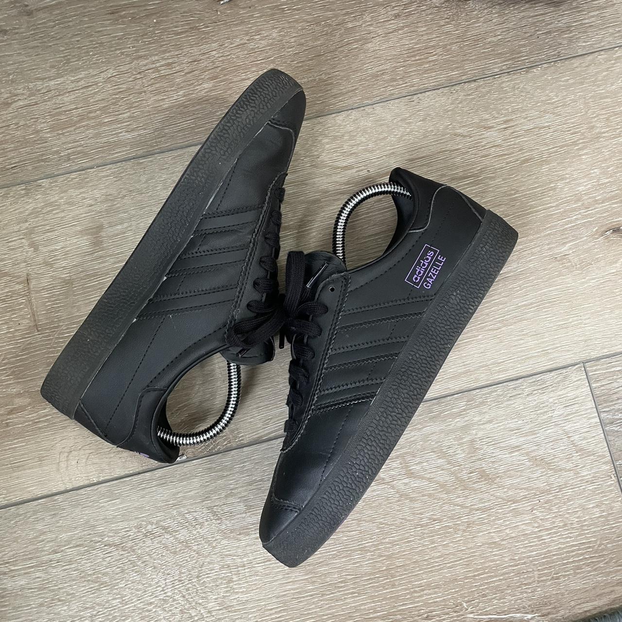Adidas Men's Black and Purple Boots (3)
