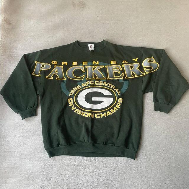 Vintage packers black label tee shirt. Made in USA. - Depop