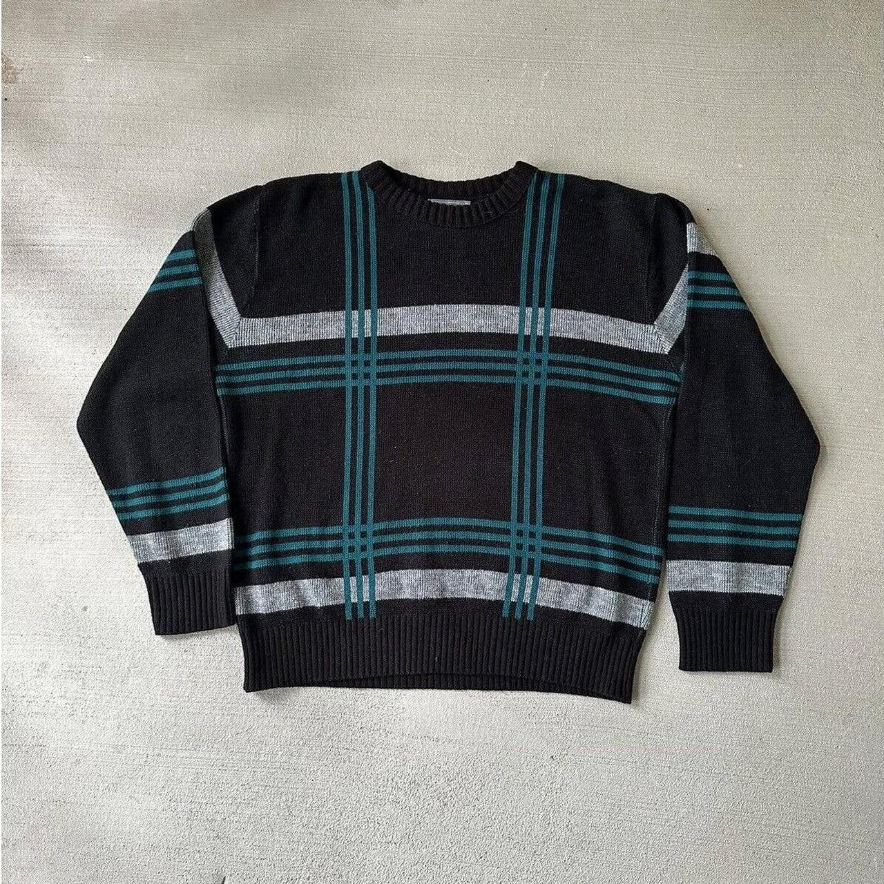 Vintage Le Tigre Men’s Pullover XL Knit Sweater Made... - Depop