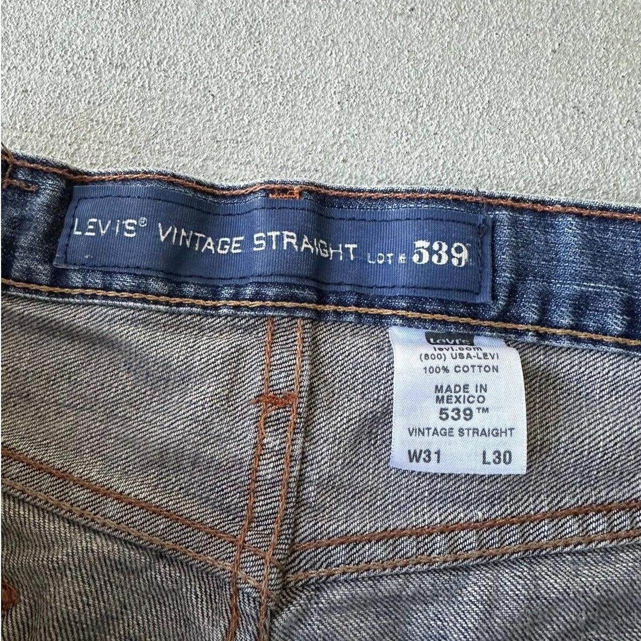 Levi's vintage outlet straight 539 jeans