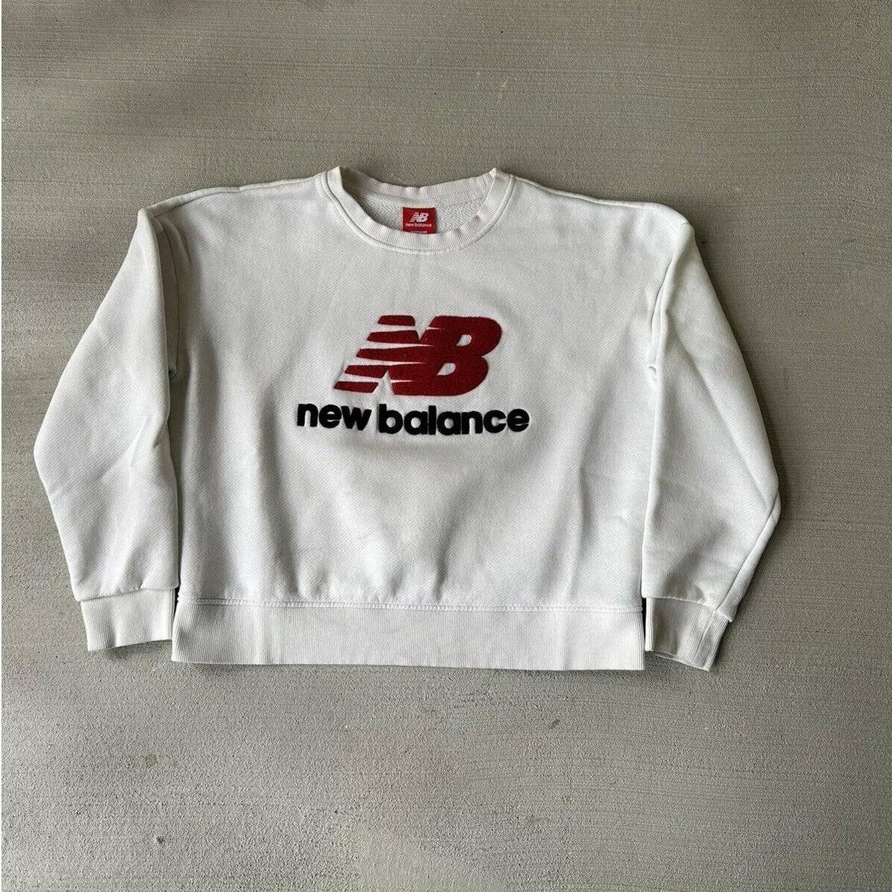 New Balance Women's White Sweatshirt