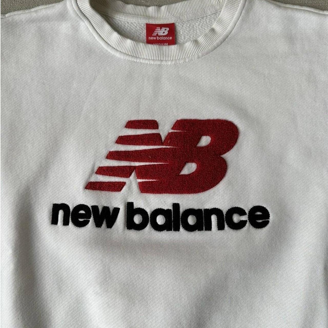 New Balance Women's White Sweatshirt (2)
