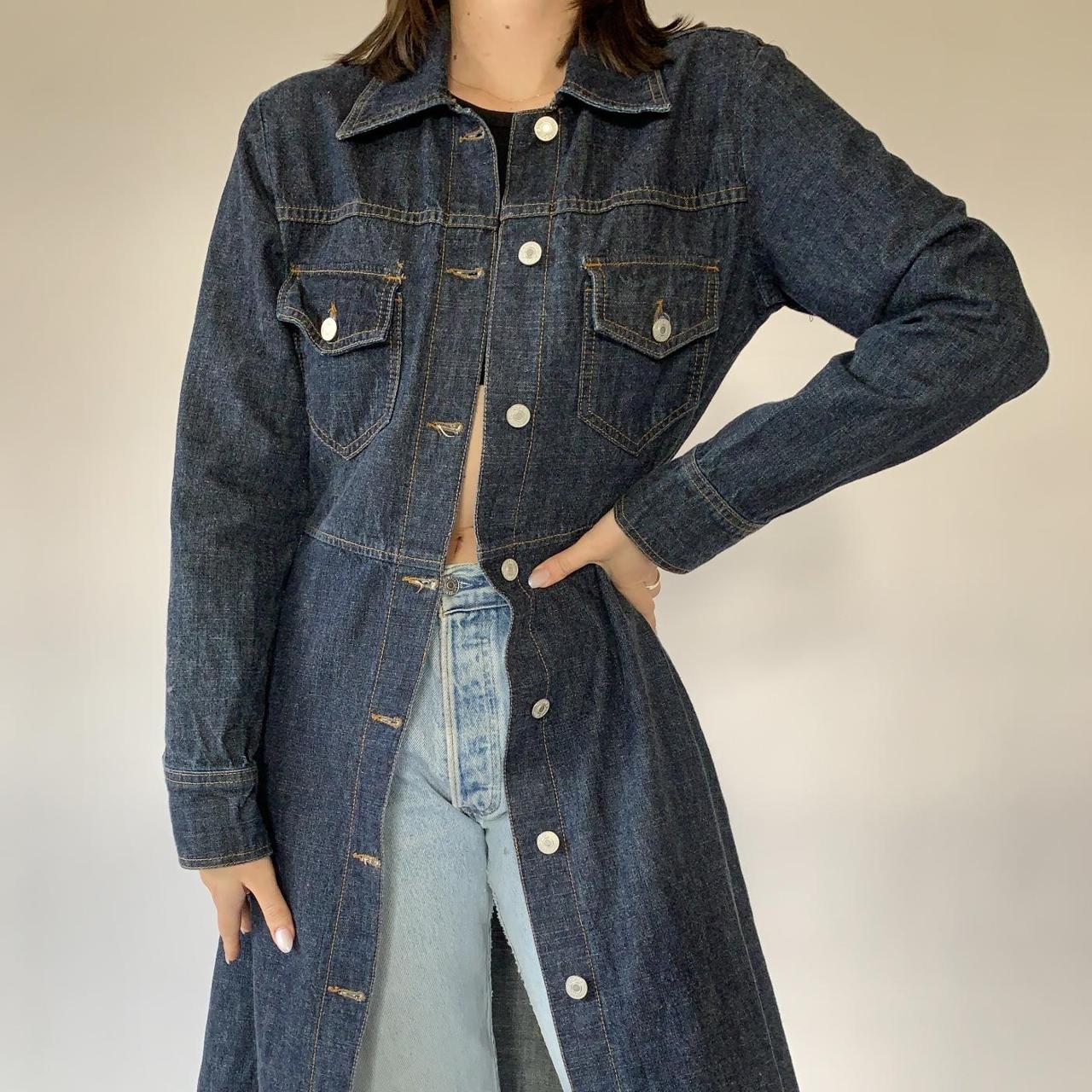 Kitsch Women's Navy and Blue Jacket