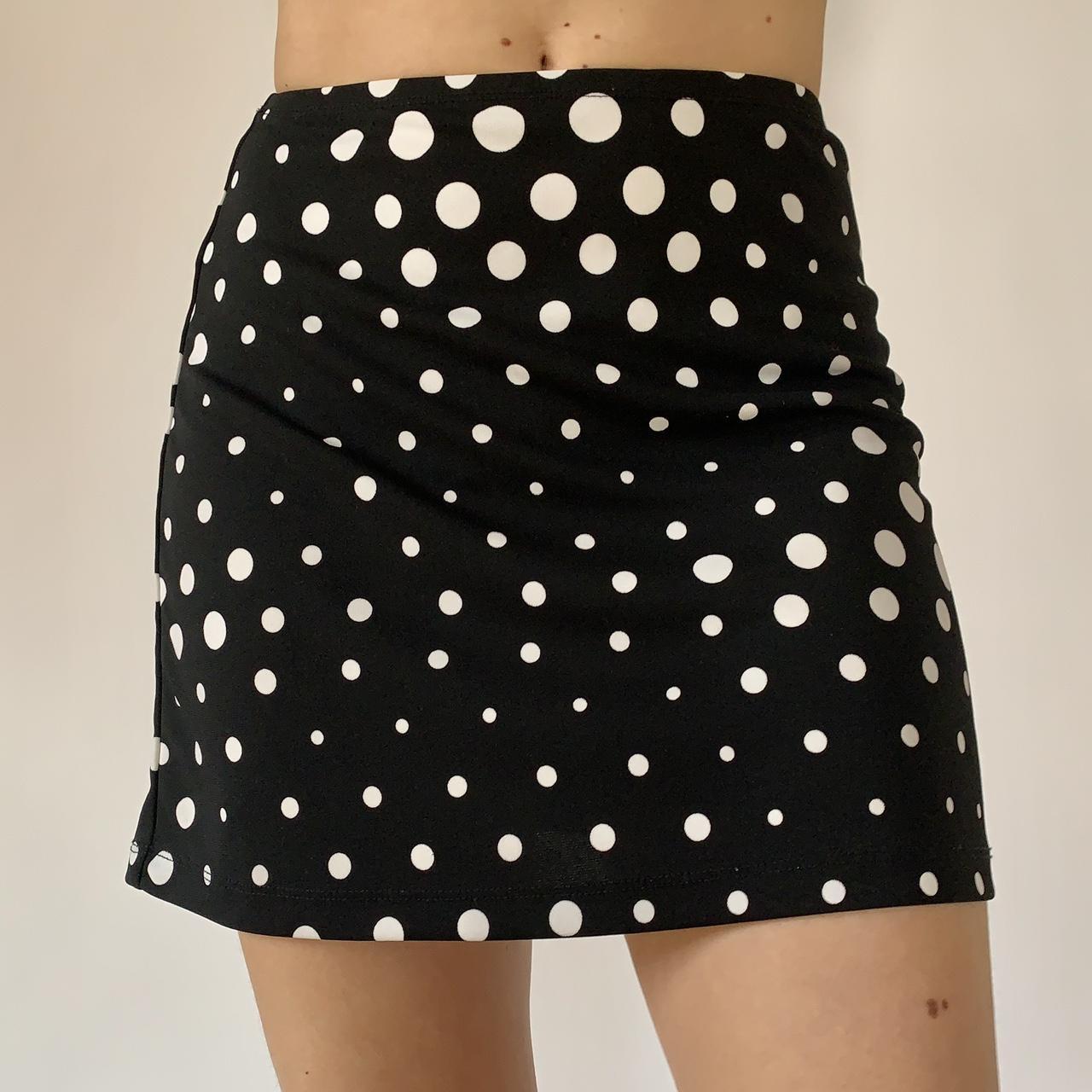 Express polka shop dot skirt