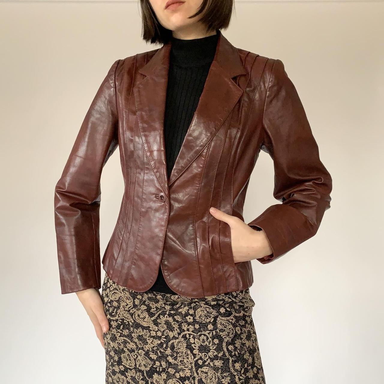 Best on sale leather blazer