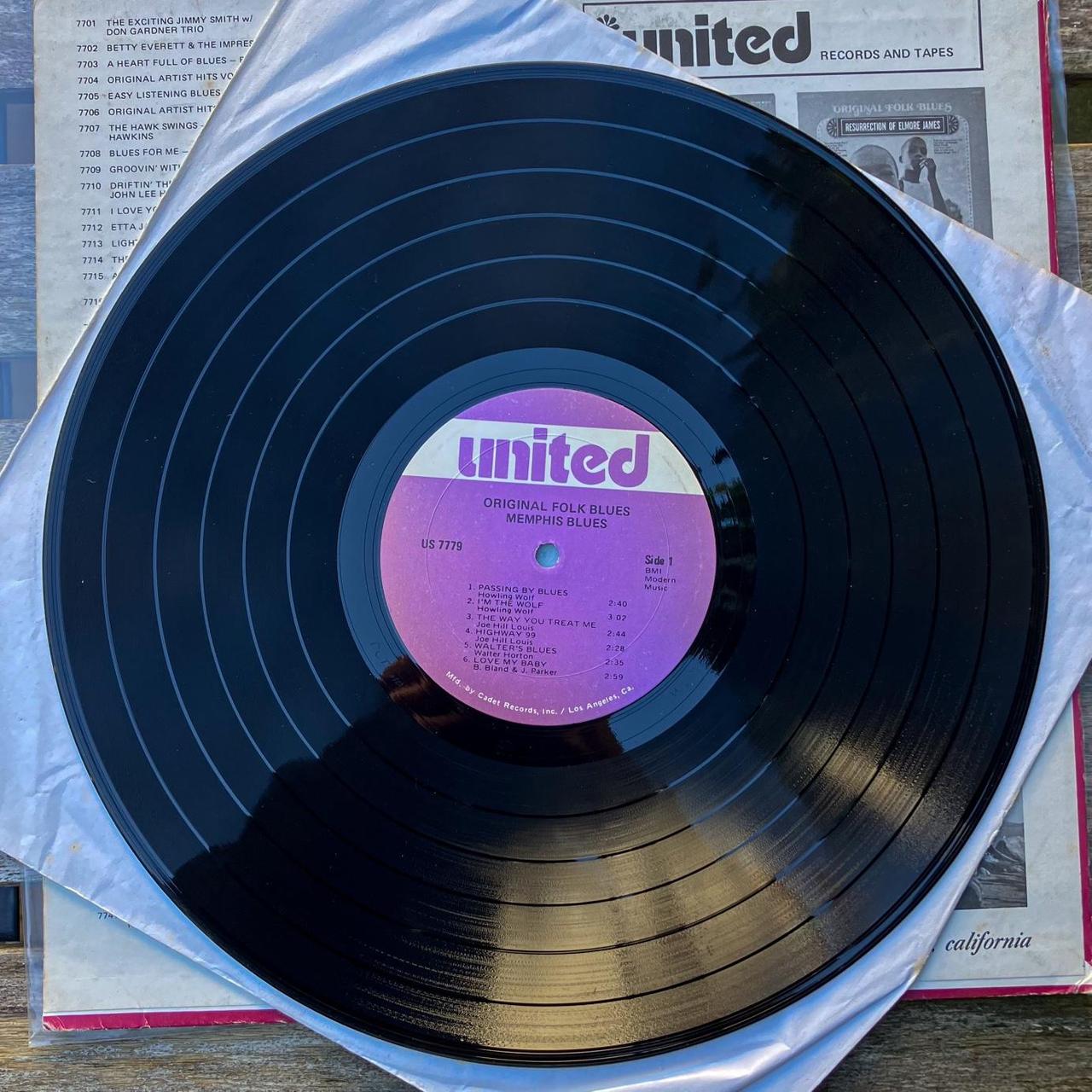 ORIGINAL FOLK BLUES MEMPHIS BLUES Vinyl Record LP... Depop