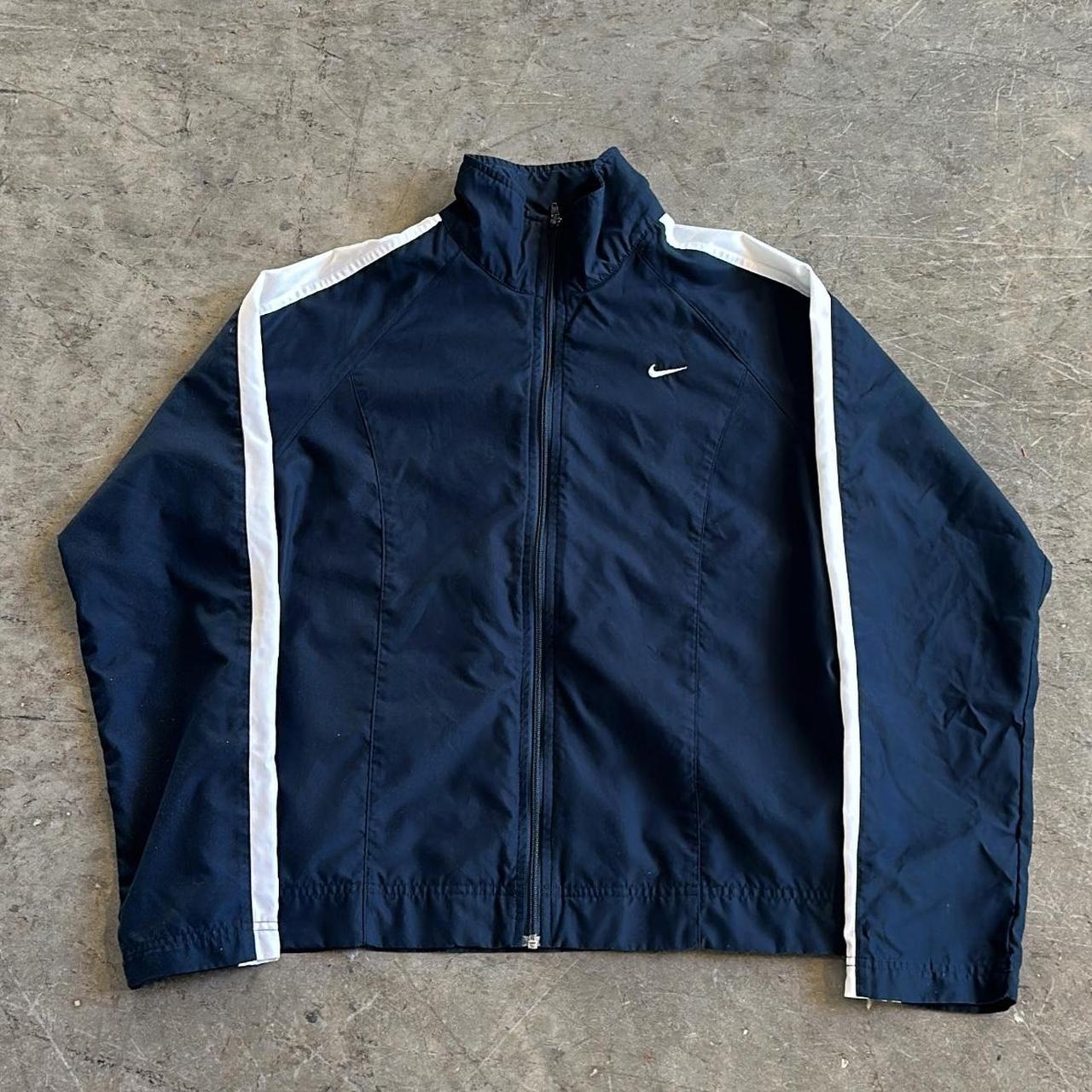 Y2K 00s Nike Jacket Size: Medium (8-10... - Depop