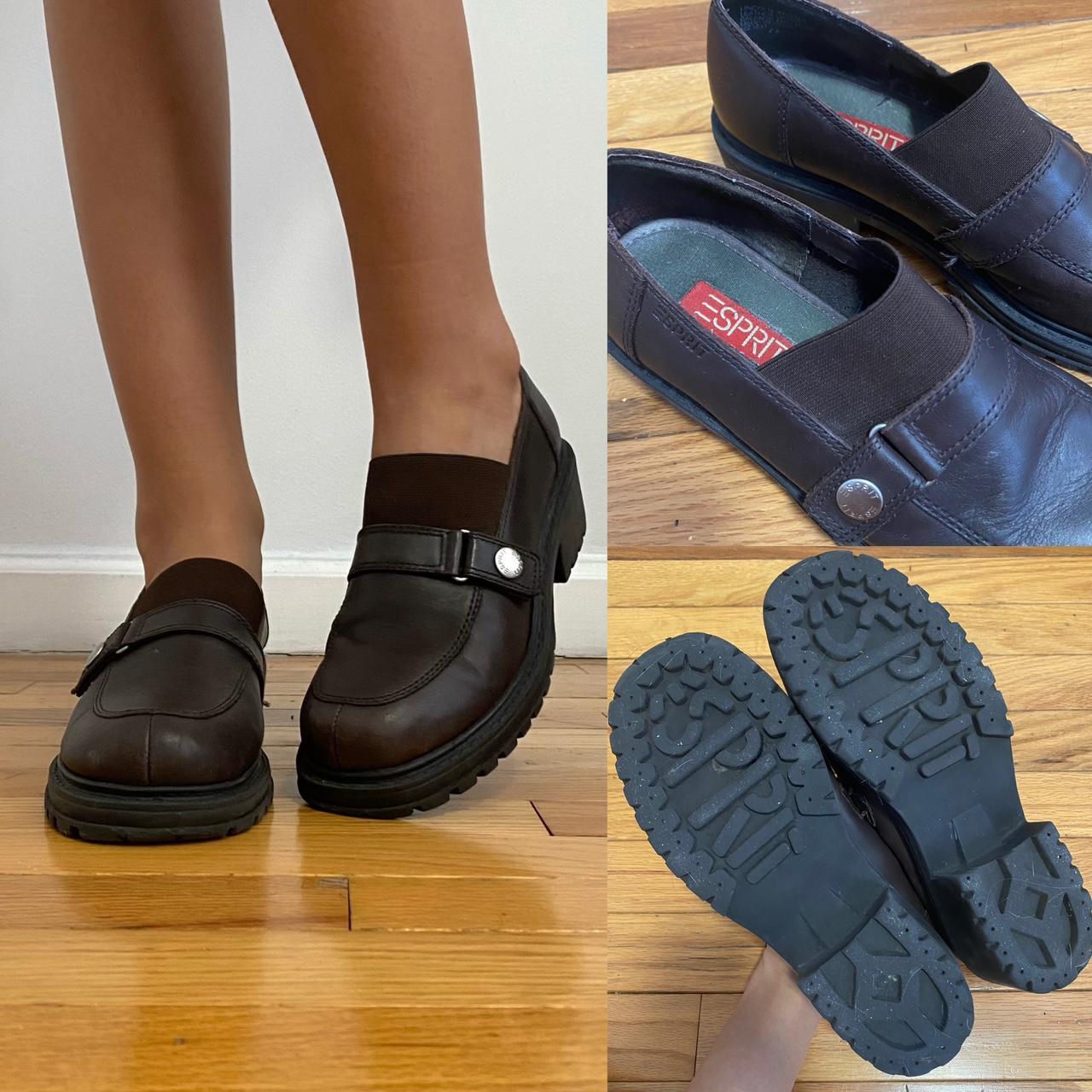 90s chunky loafers