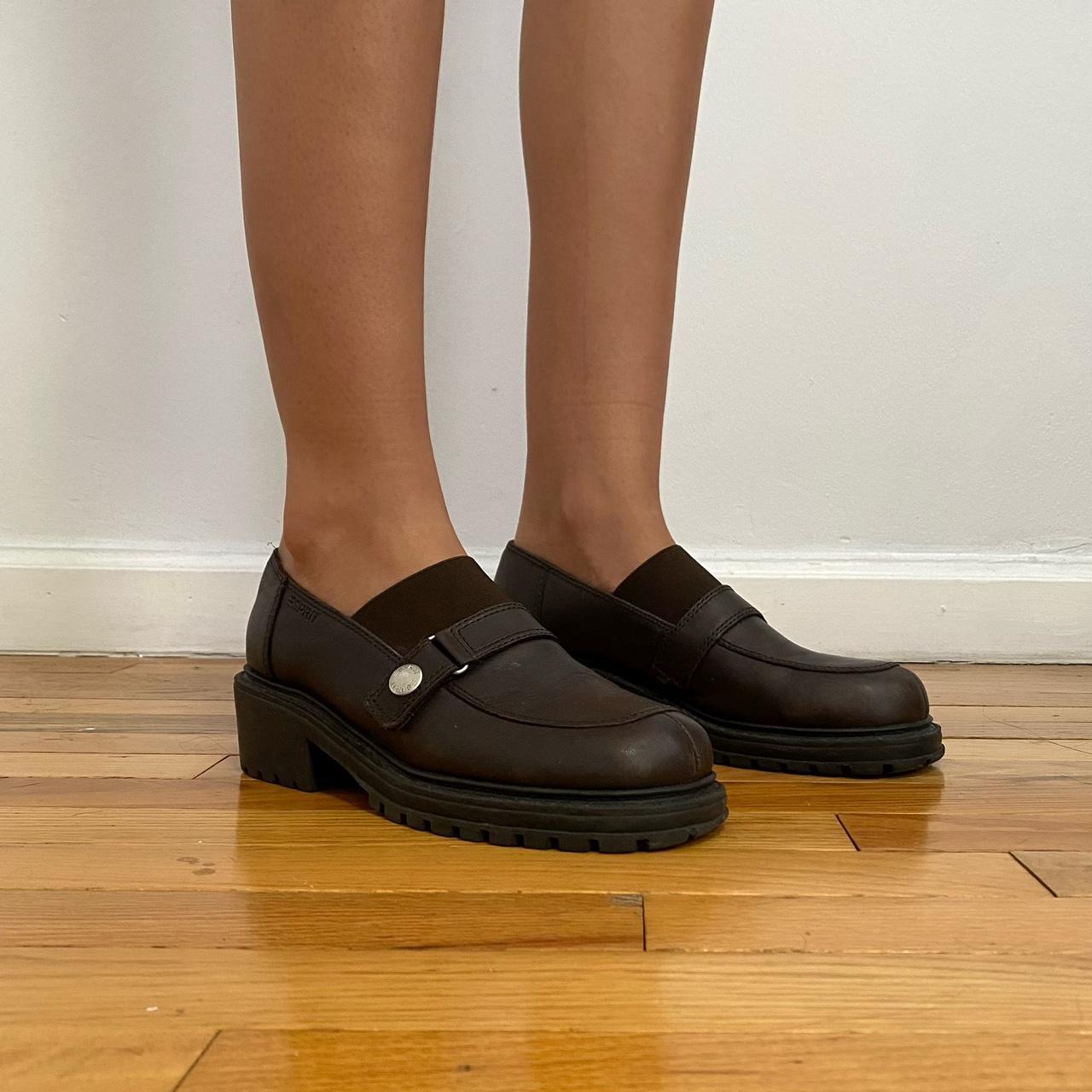 90s chunky loafers