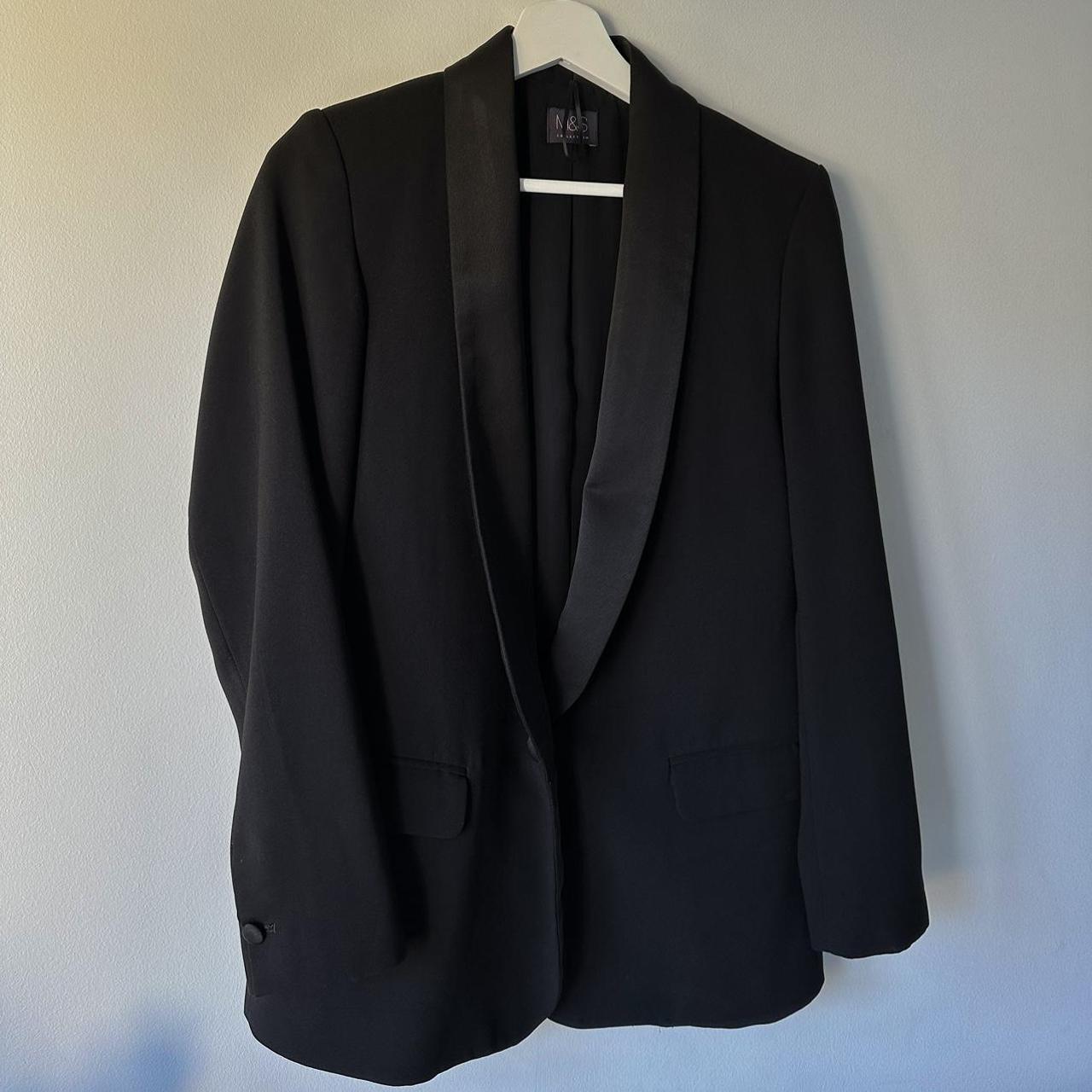 Marks and Spencer M&S black blazer Used - in very... - Depop