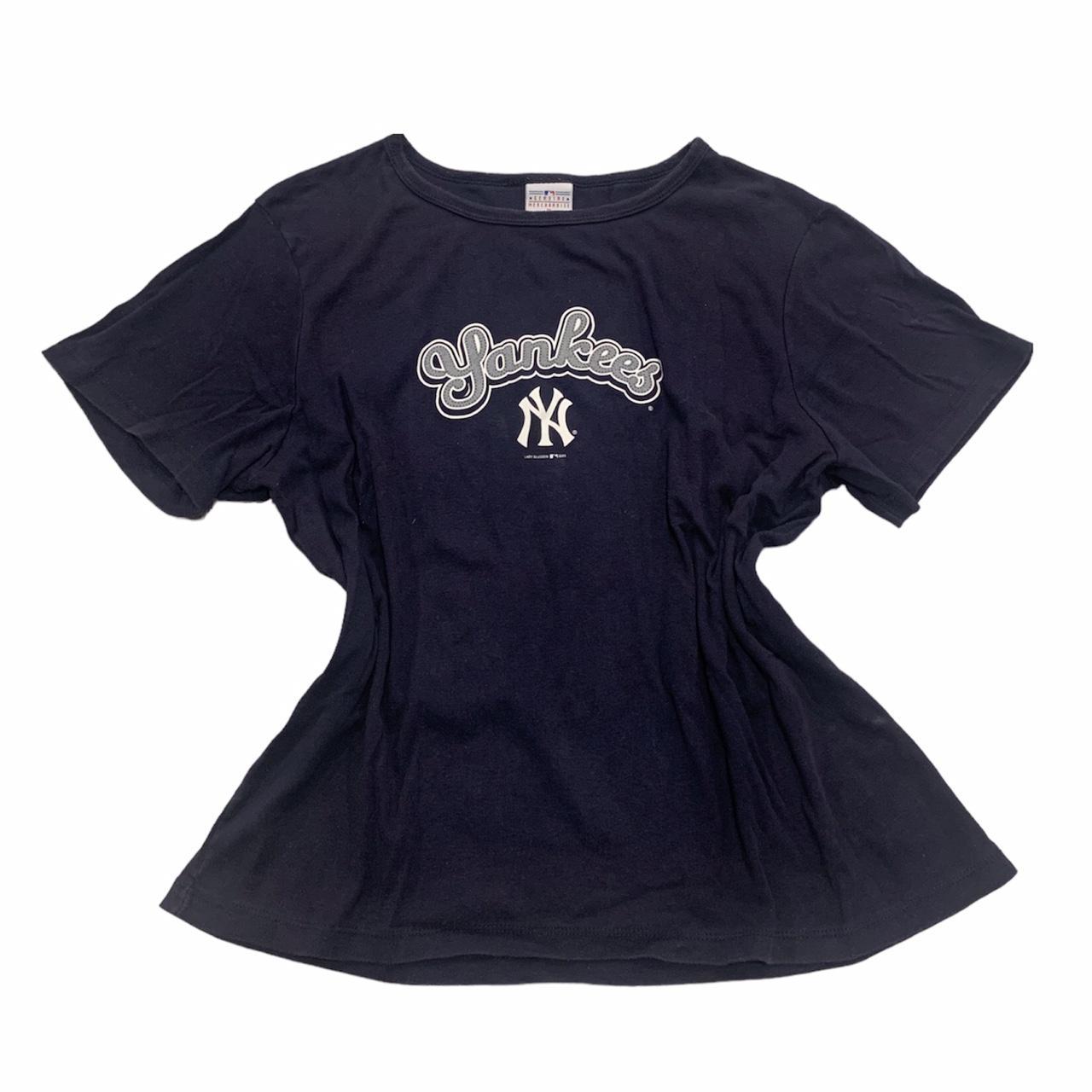 New, Genuine Merchandise By Lady Slugger New York Yankee Shirt Size L