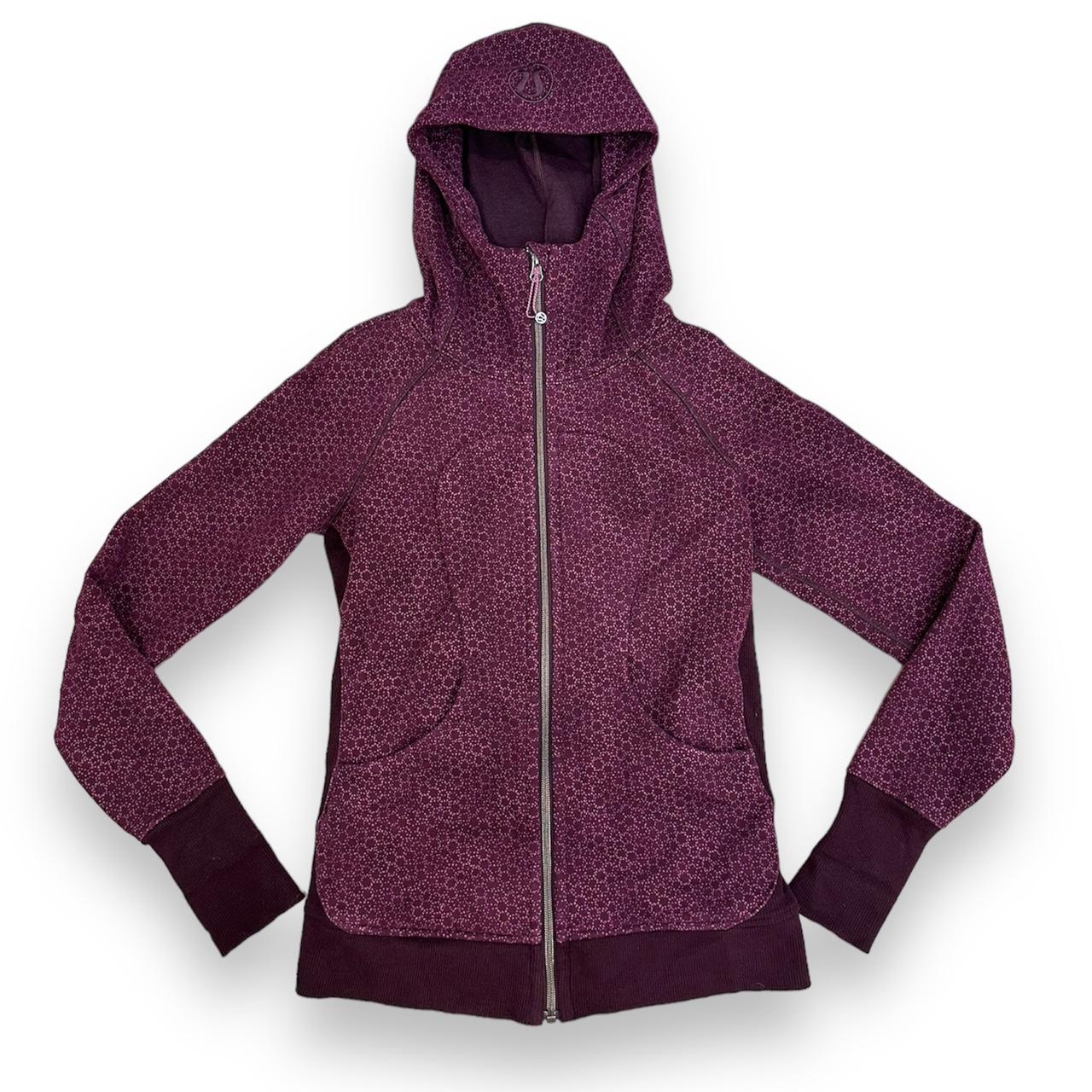 Lululemon Contour Jacket in Pelt Purple size - Depop