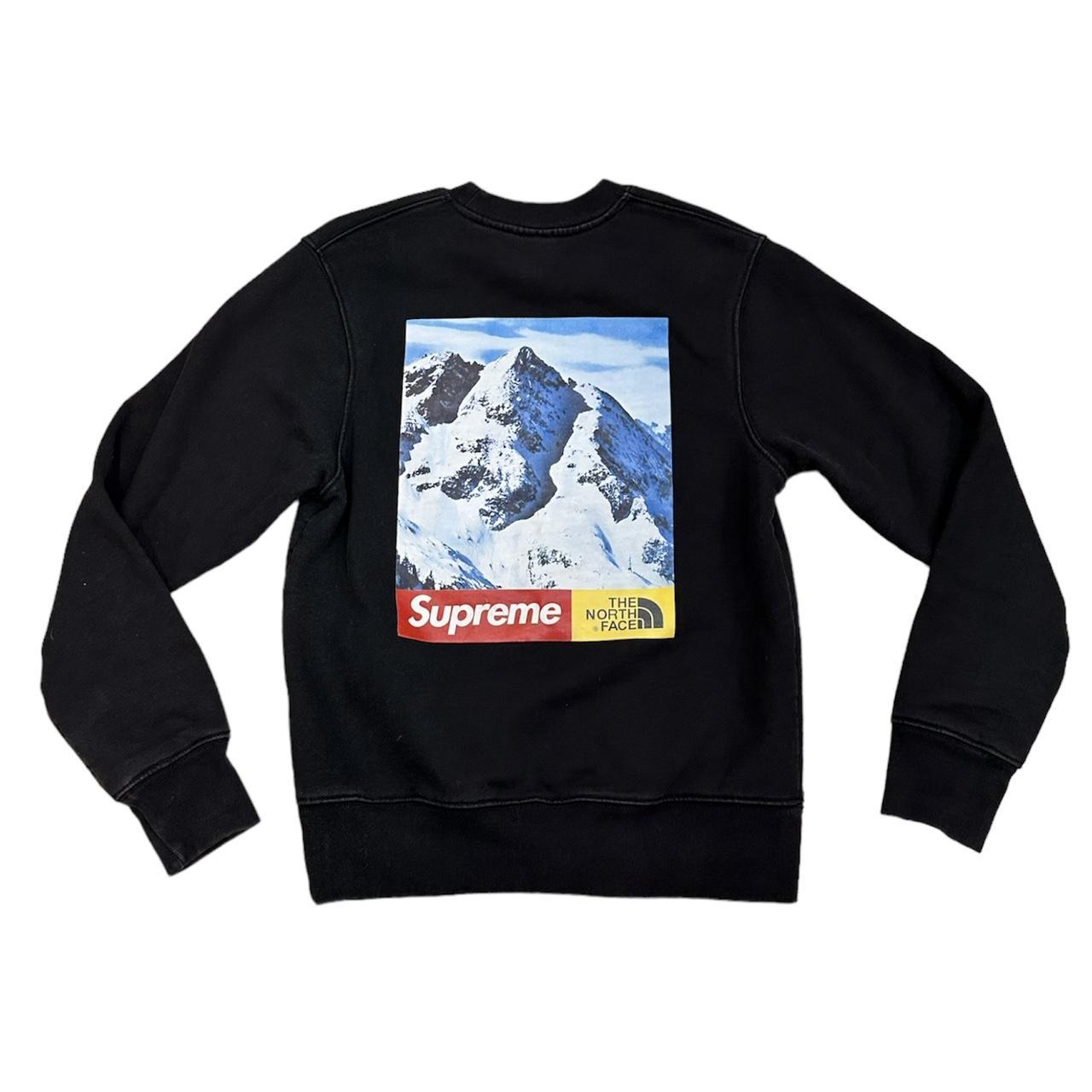 Supreme the north face mountain crewneck clearance sweatshirt