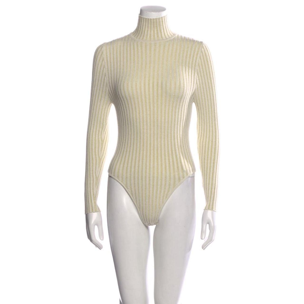 Ivory hotsell turtleneck bodysuit