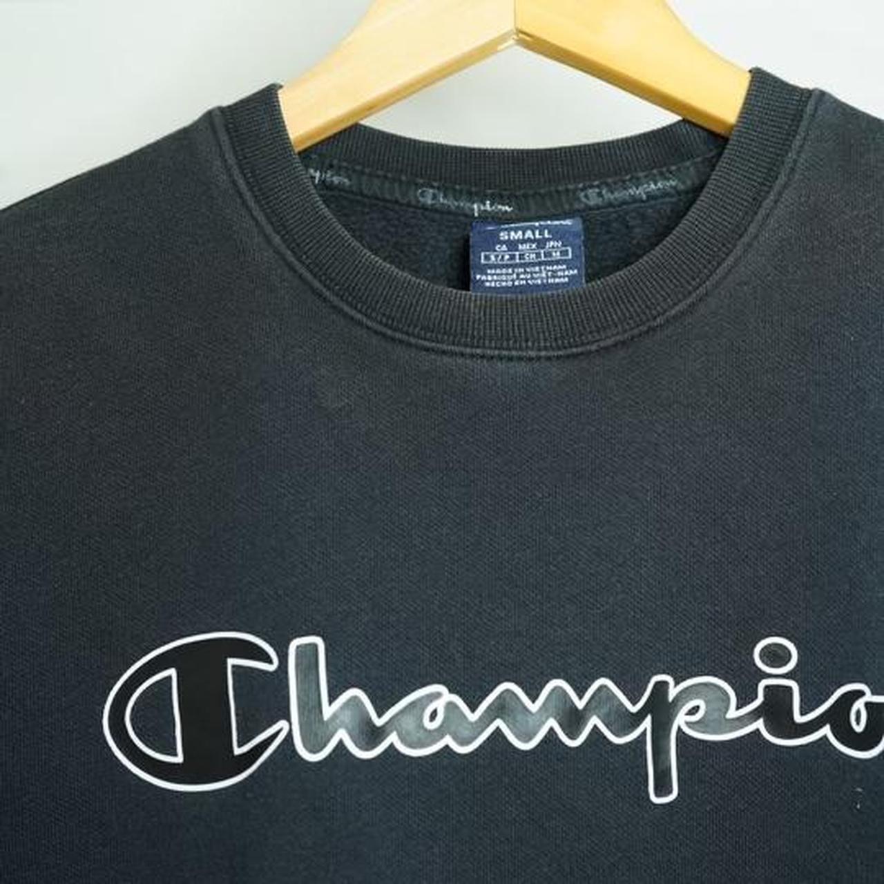 Black Champion Jumper This is a genuine Champion... - Depop