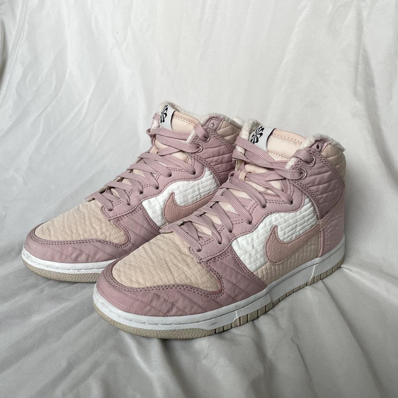 nike dunk high toasty pink