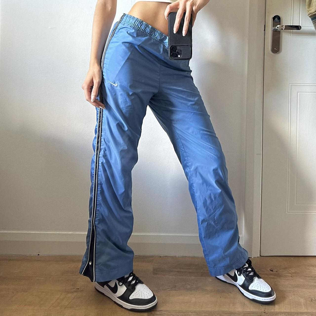 00s vintage nike wide straight pants